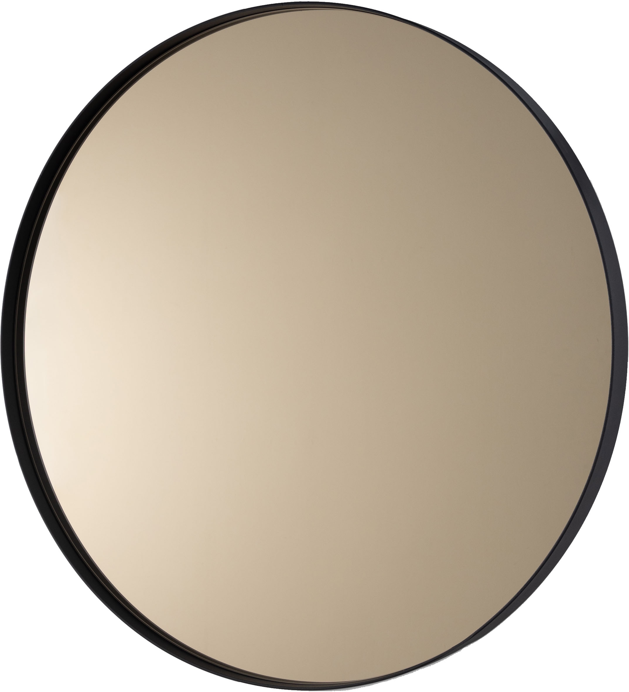 Spinder Design Spiegel »DONNA 4«, (1 St.), Wandspiegel aus Stahl mit Bronzeglas