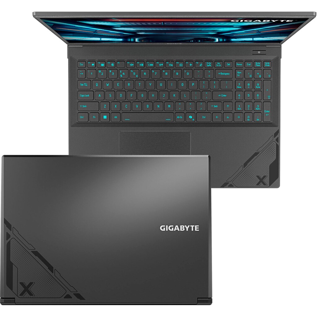 Gigabyte Gaming-Notebook »GIGABYTE G6X 9KG-43DE854SH (P)«, 40,64 cm, / 16 Zoll, Intel, Core i7, GeForce RTX 4060, 1000 GB SSD