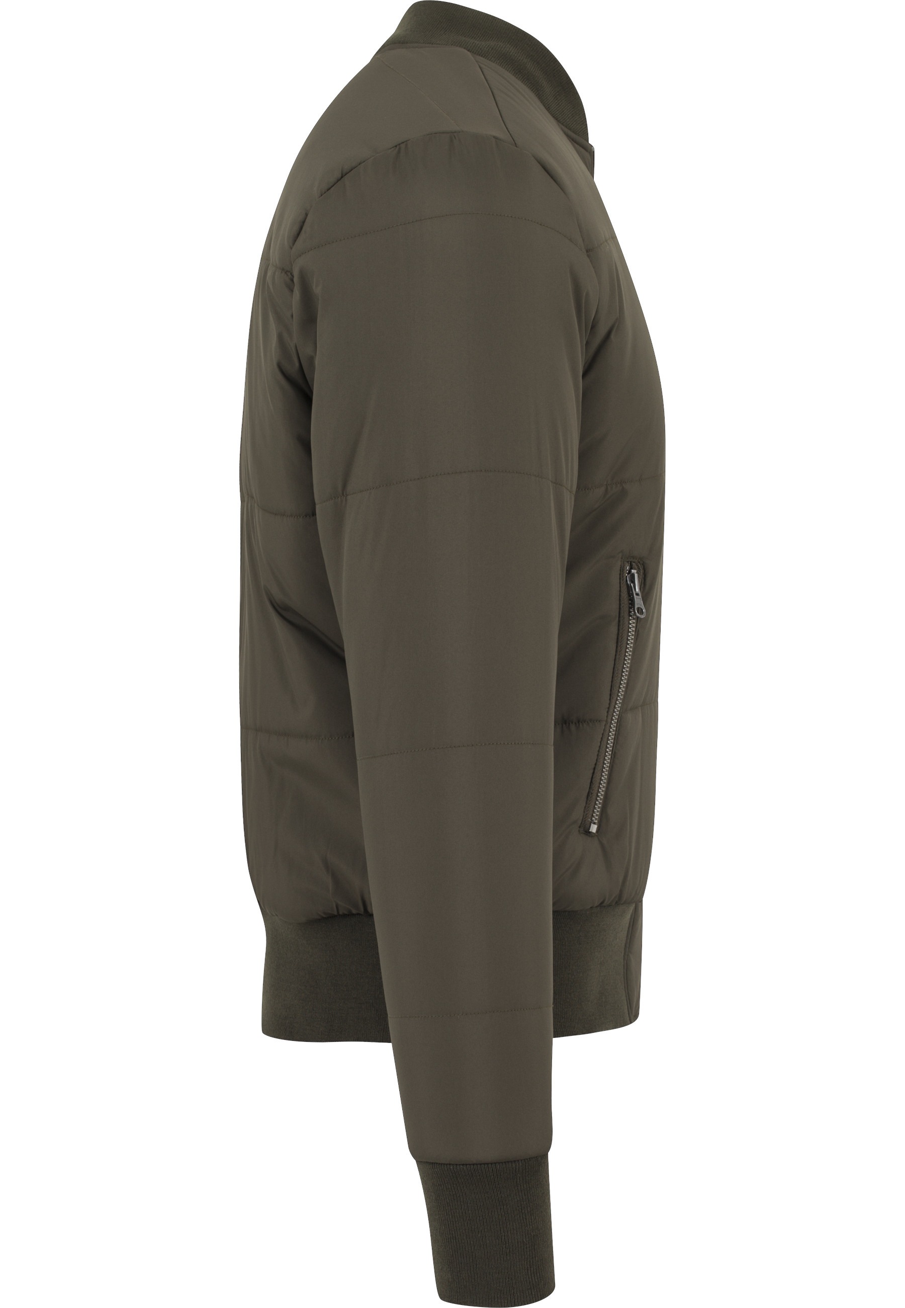 URBAN CLASSICS Anorak »Urban Classics Herren Basic Quilt Bomber Jacket« 1 Stk. tlg. ohne Kapuze