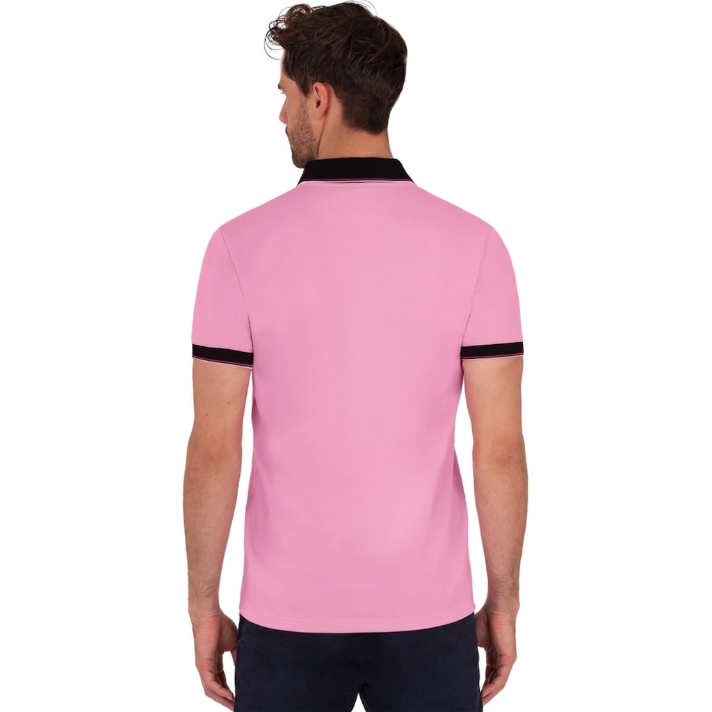 Trigema Poloshirt »TRIGEMA Slim Fit Polohemd«, (1 tlg.)