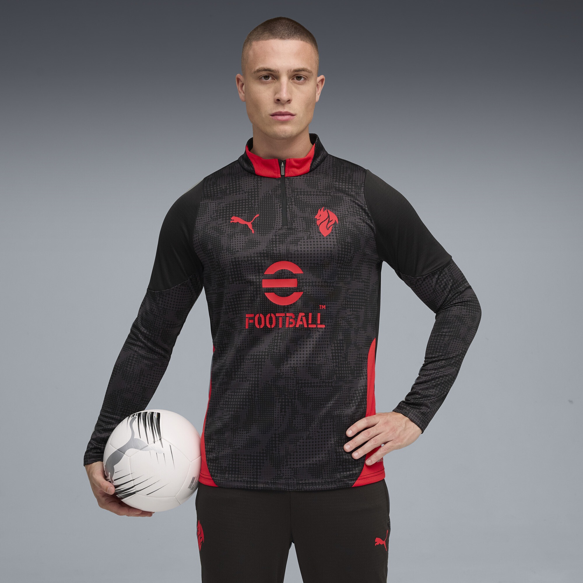 PUMA T-Shirt »AC Milan 25/26 Trainingstop Herren«