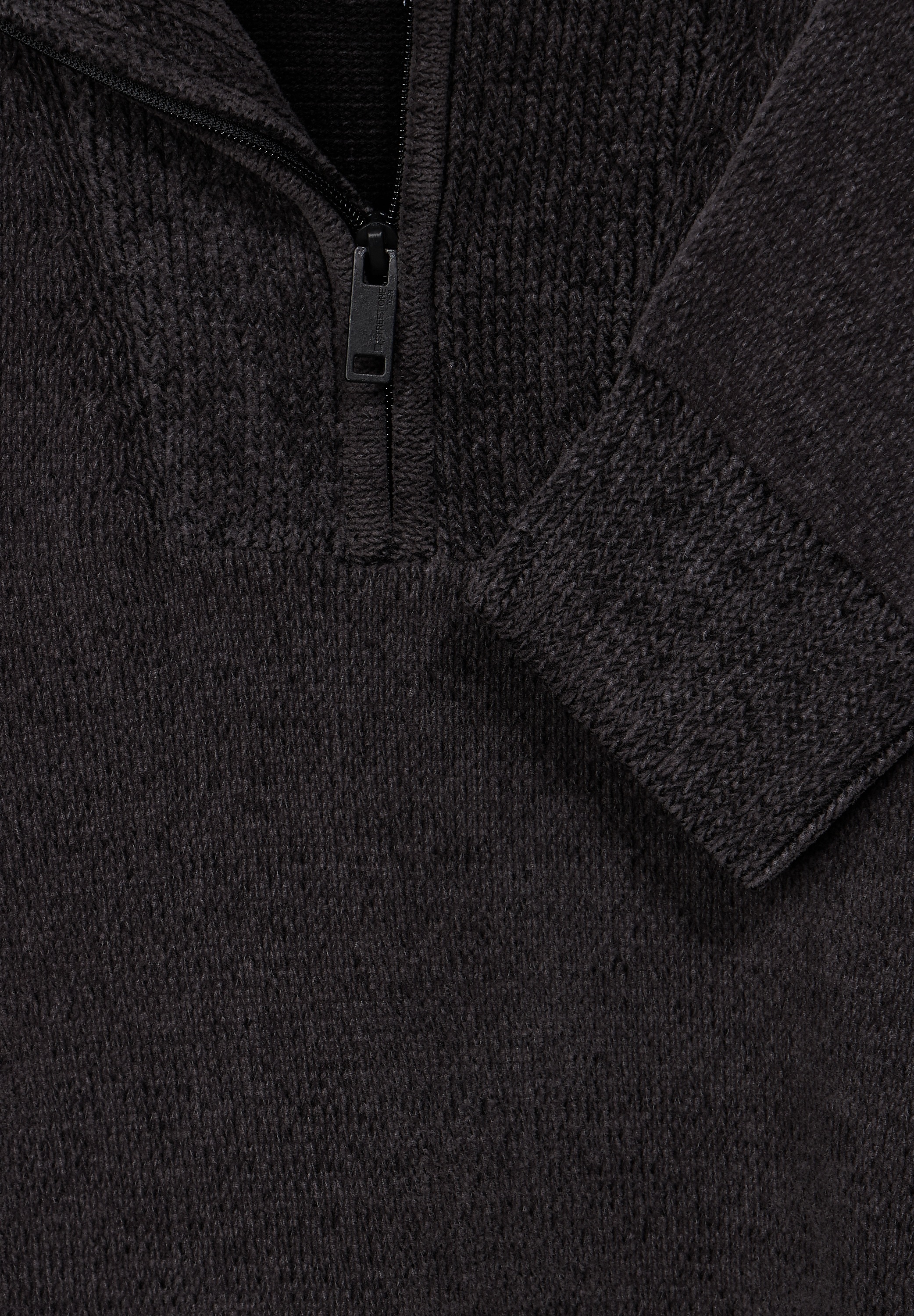 STREET ONE MEN Strickpullover, in Melange Optik