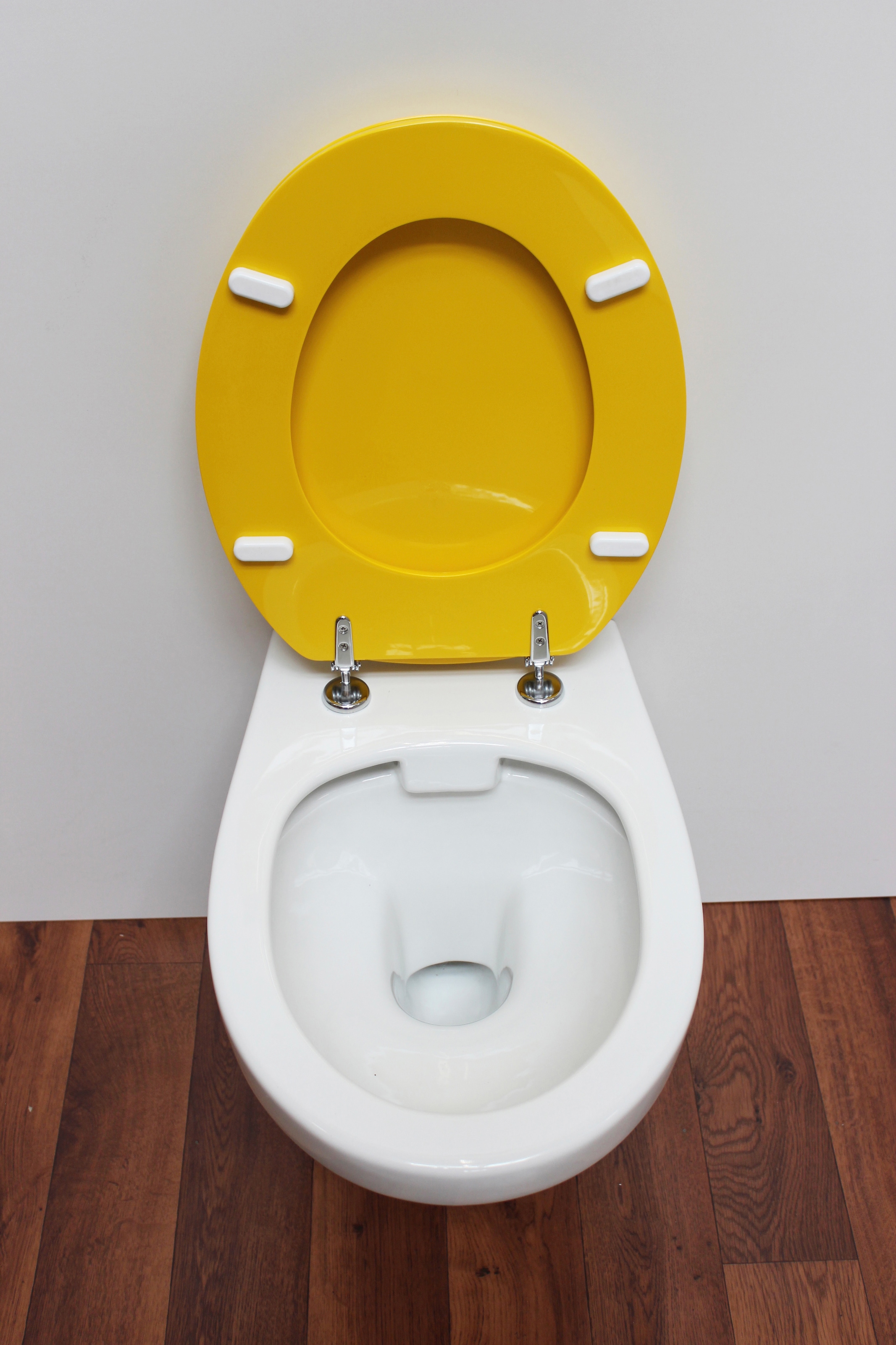 ADOB WC-Sitz »Capri«, mit Messing verchromten Scharnieren