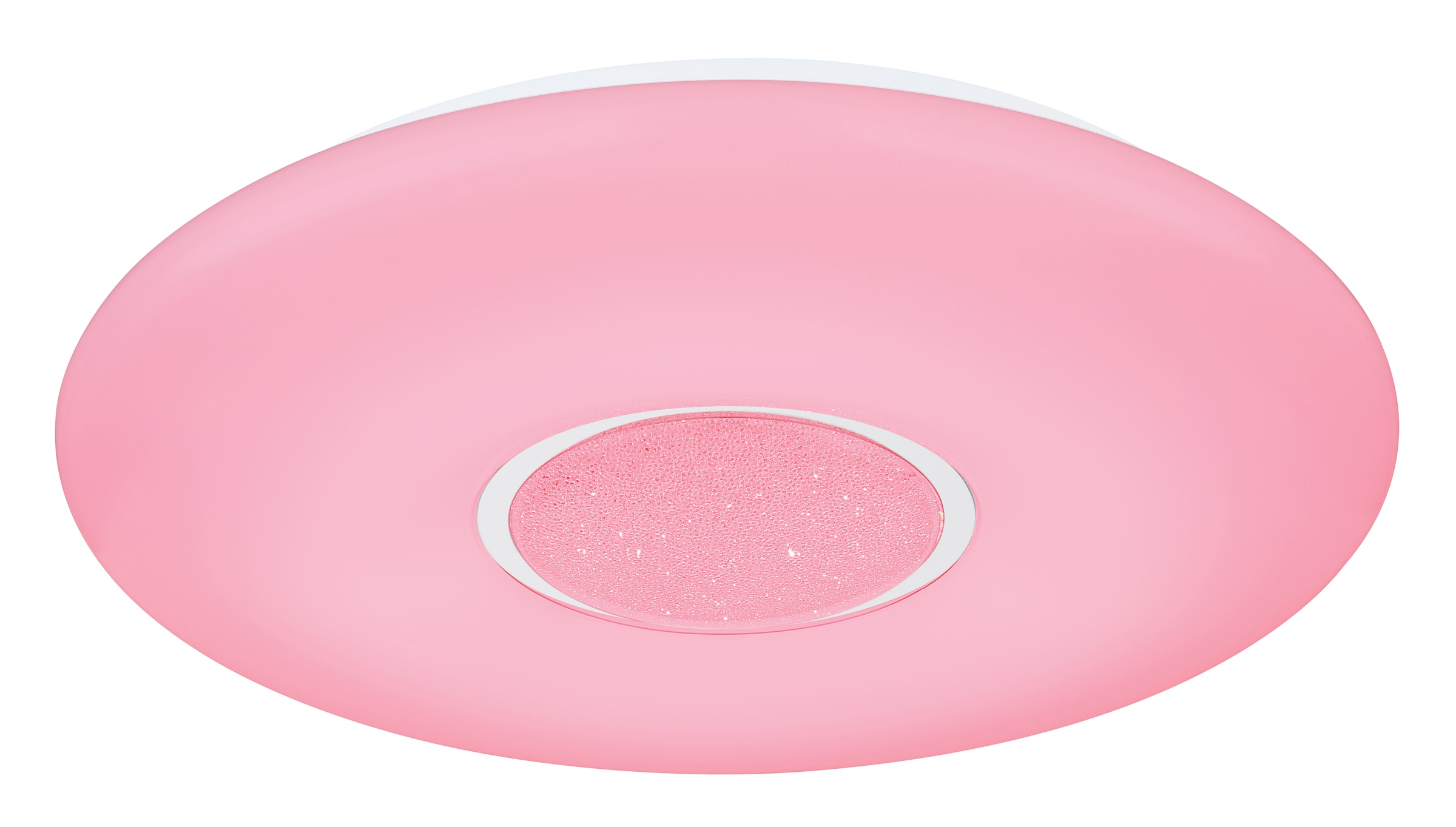 GLOBO LIGHTING LED Deckenleuchte »SULLY«, Leuchtmittel LED-Modul | LED fest integriert, Deckenlampe/rund/Wohnzimmer/Schlafzimmer/elegant/rot-grün-blau