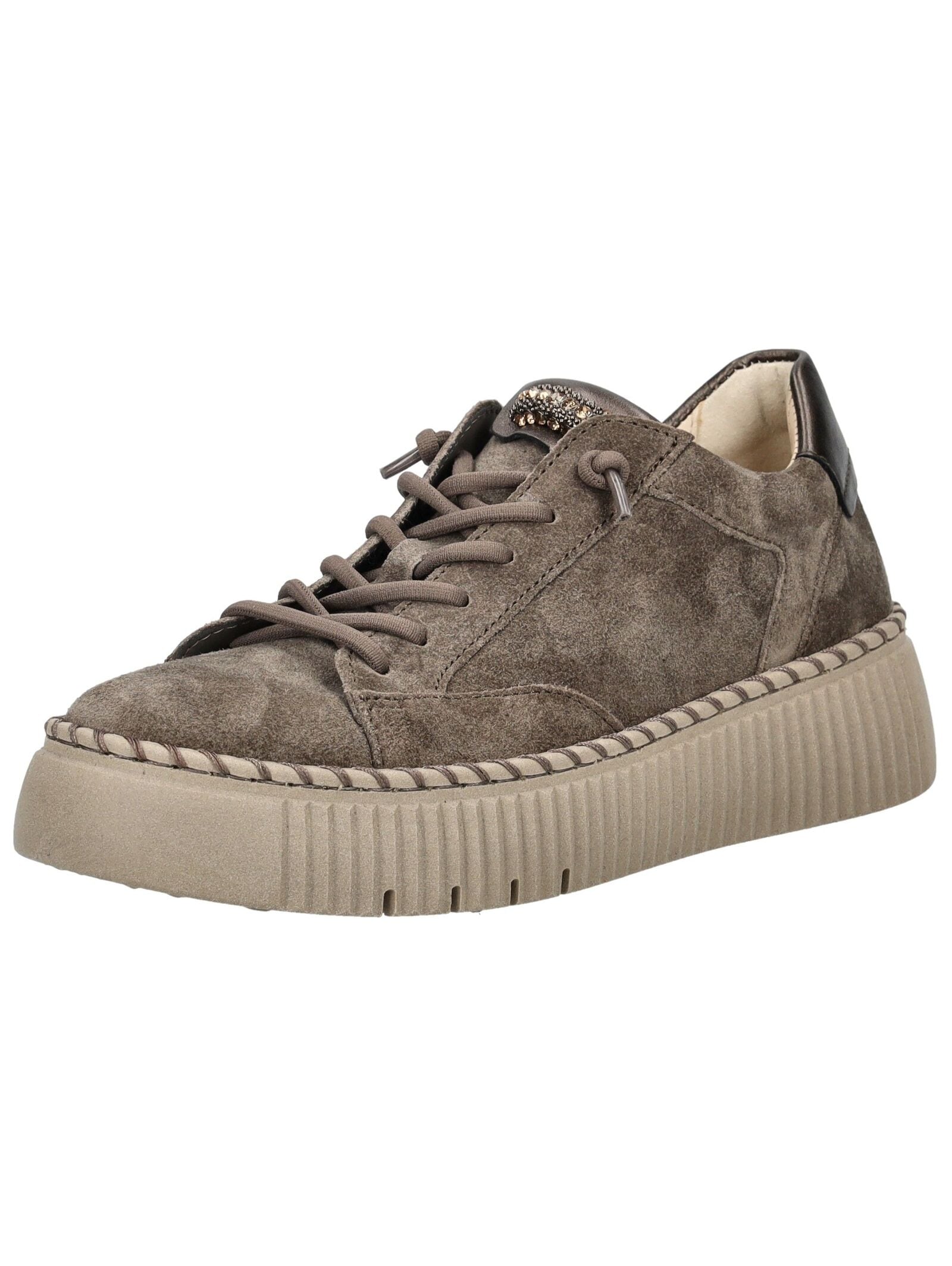 Gabor Plateausneaker "Gabor Sneaker Veloursleder/Textil" günstig online kaufen