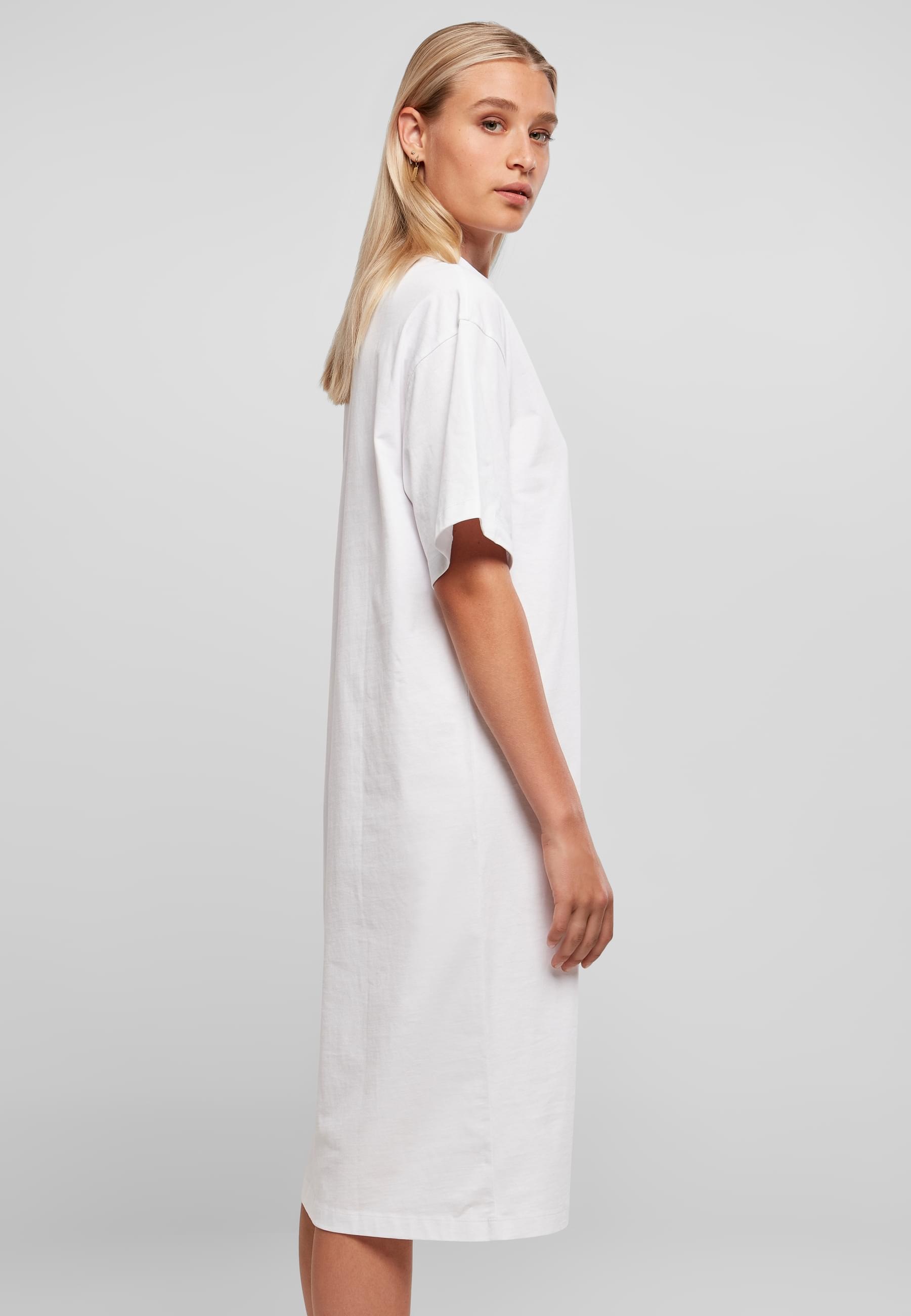 URBAN CLASSICS Shirtkleid »Urban Classics Damen Ladies Organic Long Oversized Tee Dress«, (1 tlg.)