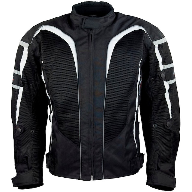 Black Friday roleff Motorradjacke »RO 607«, 4 Taschen, mit  Sicherheitsstreifen | BAUR