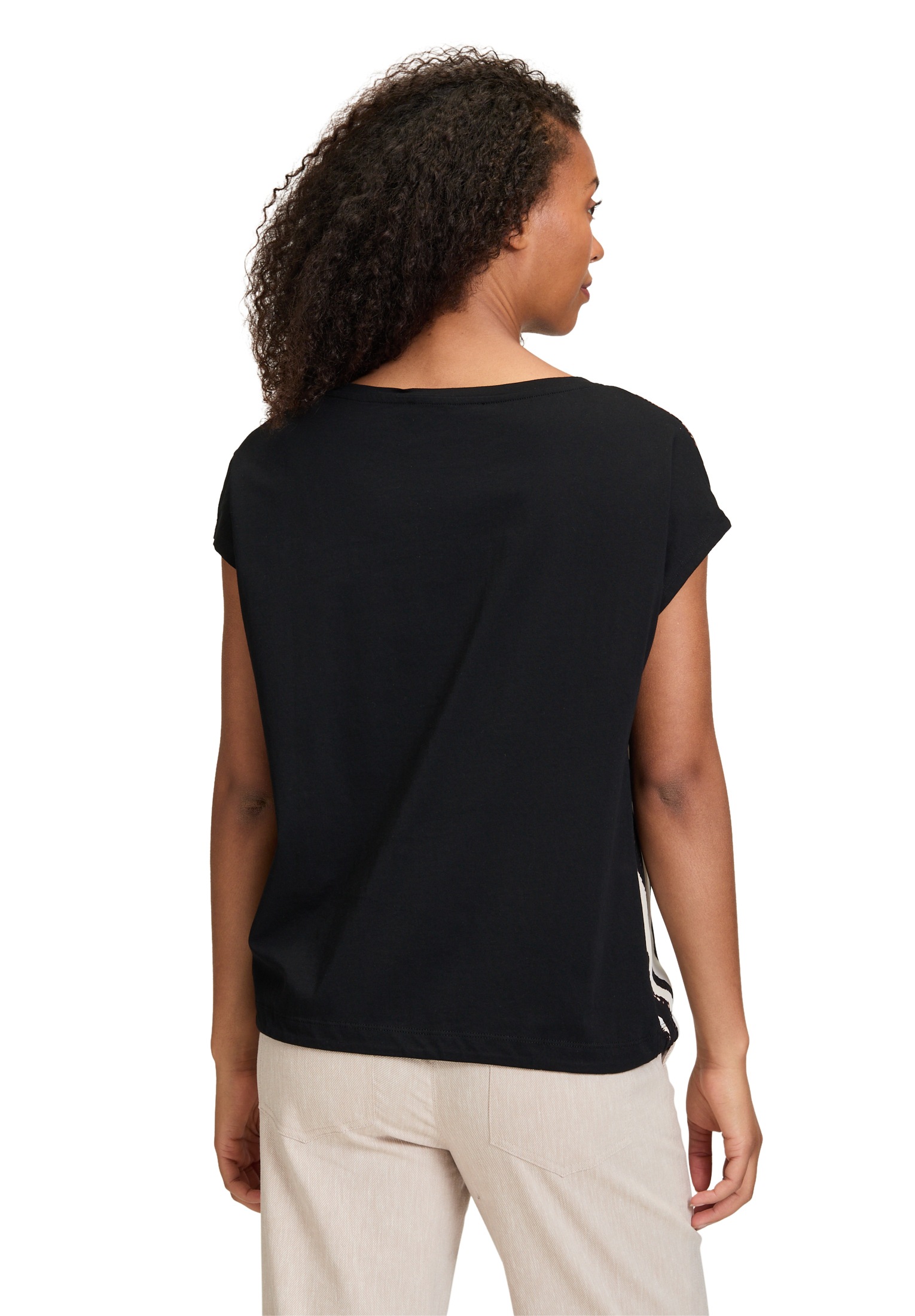 Betty&Co Kurzarmshirt »Betty & Co Casual-Shirt mit Print«, (1 tlg.), Druck
