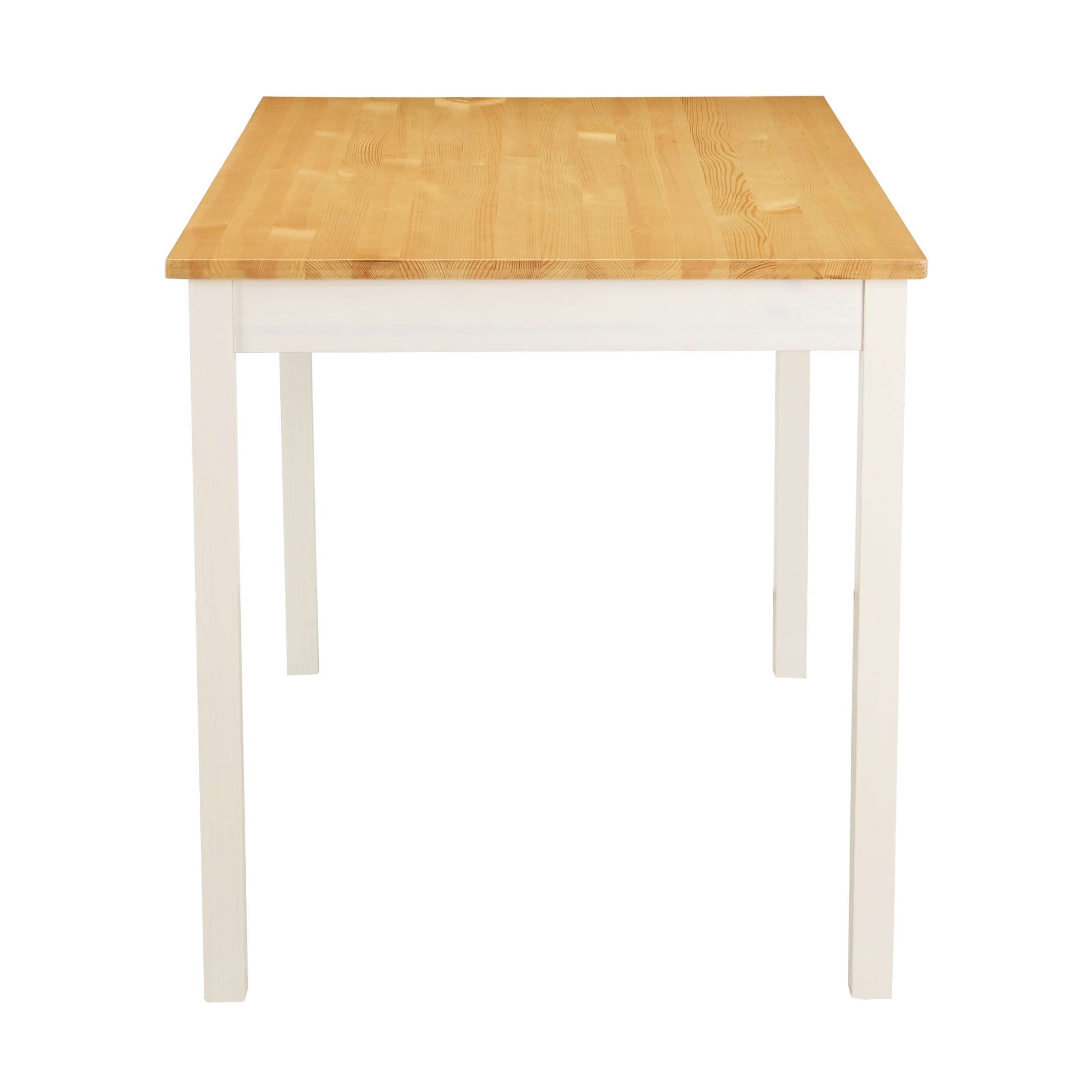 OTTO home Essgruppe »Willow« Set, Esstisch mit 4 Stühlen, 5 tlg. Esstisch mit 4 Stühlen, aus massivem Kiefernholz