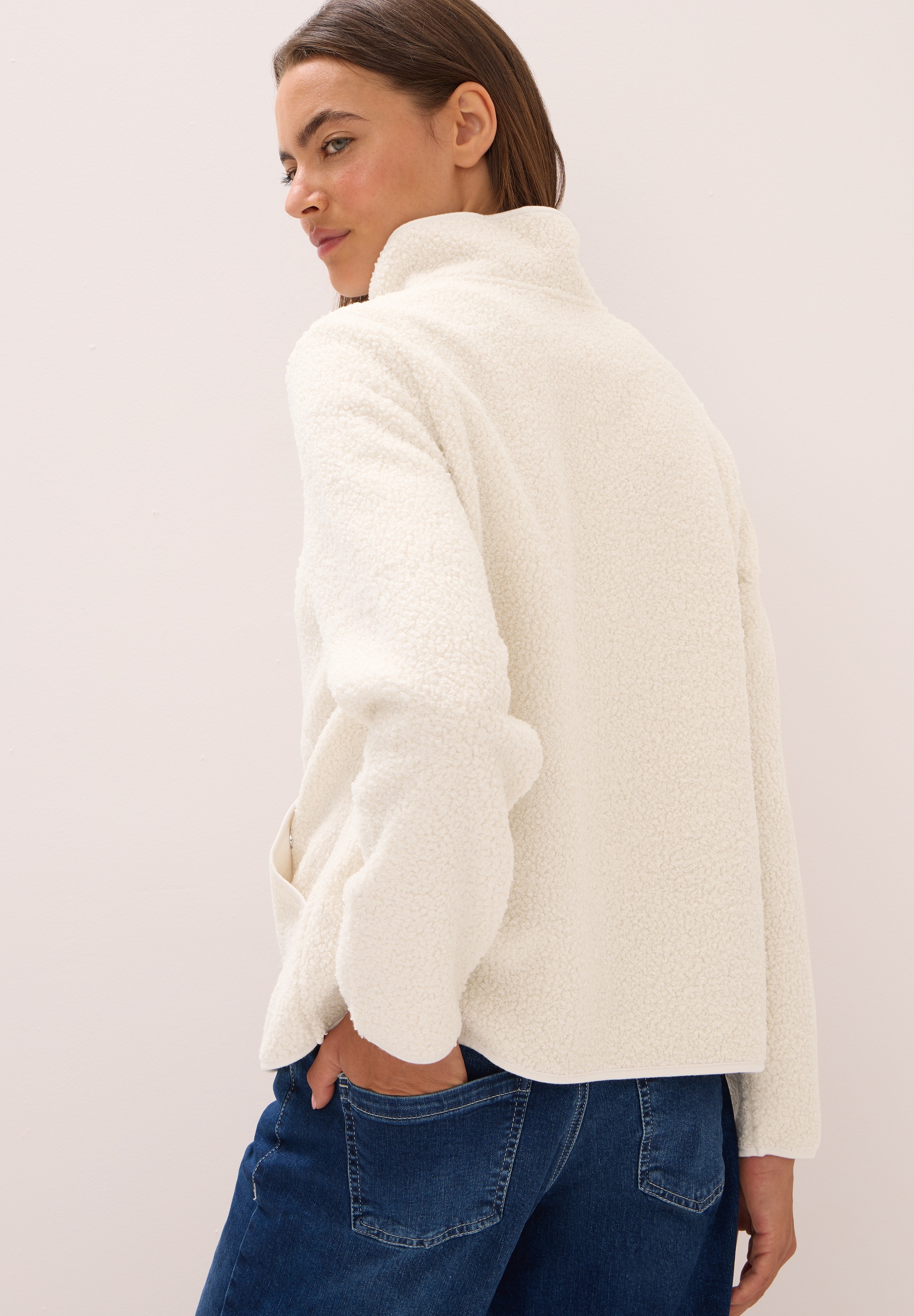 Cecil Sweatjacke, mit Stehkragen günstig online kaufen