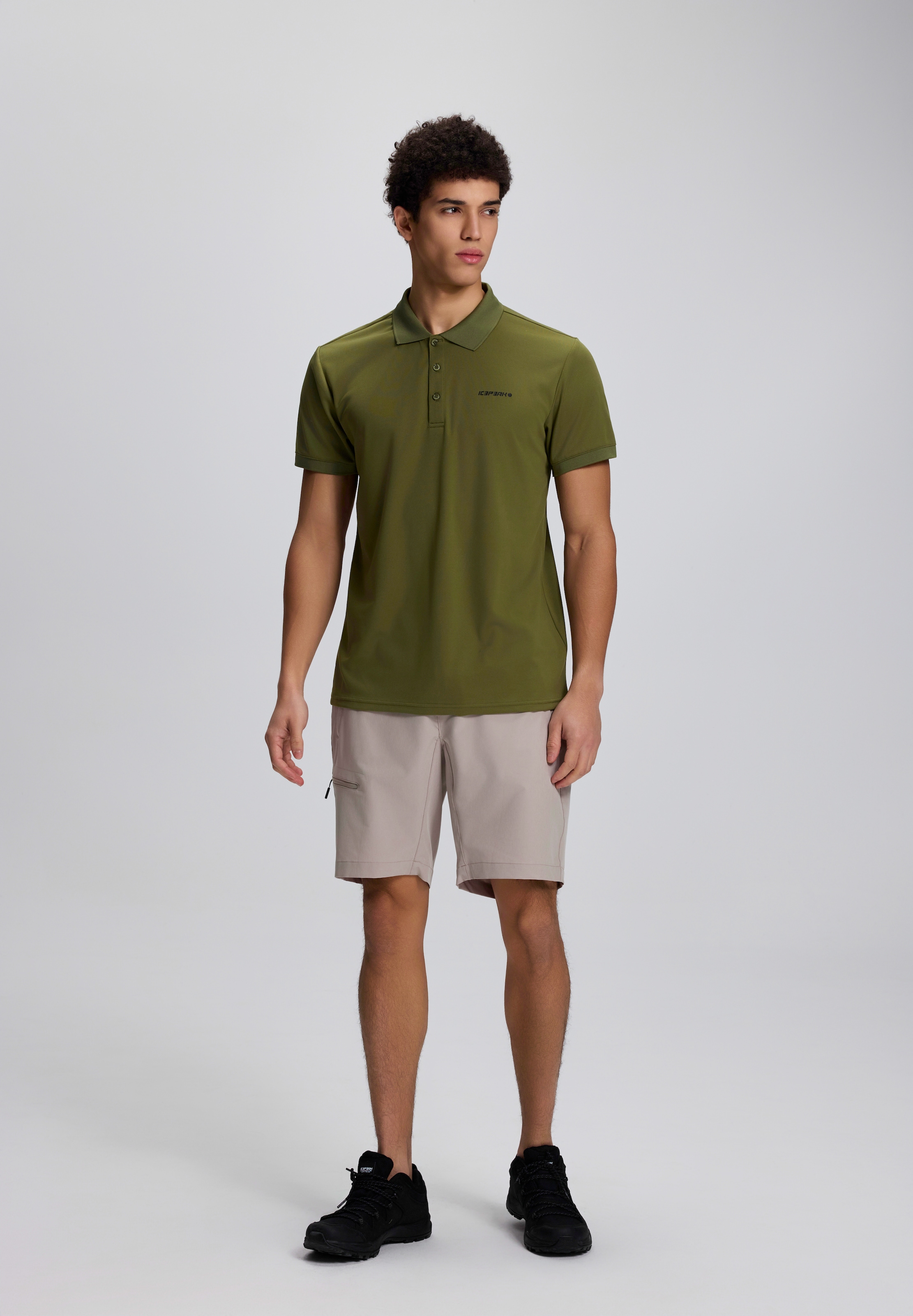 Icepeak Poloshirt »BELLMONT« für vielseitige Einsätze im Alltag, für Sportmode und Outdoormode