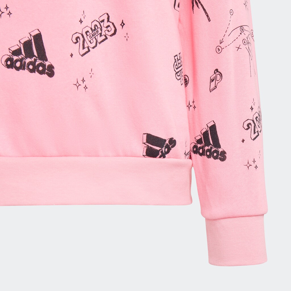 adidas Sportswear Sweatshirt »BRAND LOVE ALLOVER PRINT KIDS«