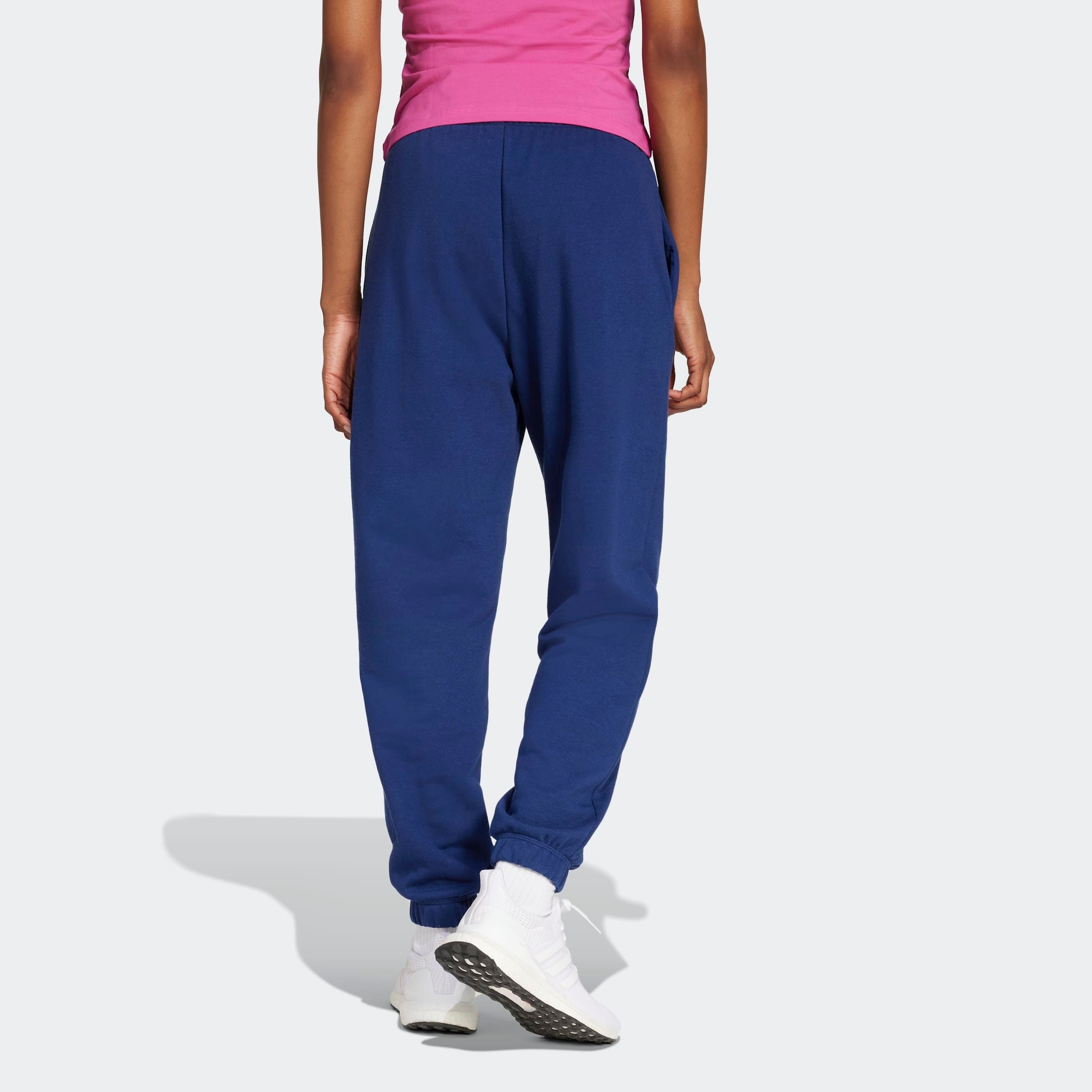 Thumbnail - adidas Sportswear Sporthose "ESSENTIALS LINEAR FRENCH TERRY CUFFED" Locker geschnitten, hoher Bund, aus weichem French T...