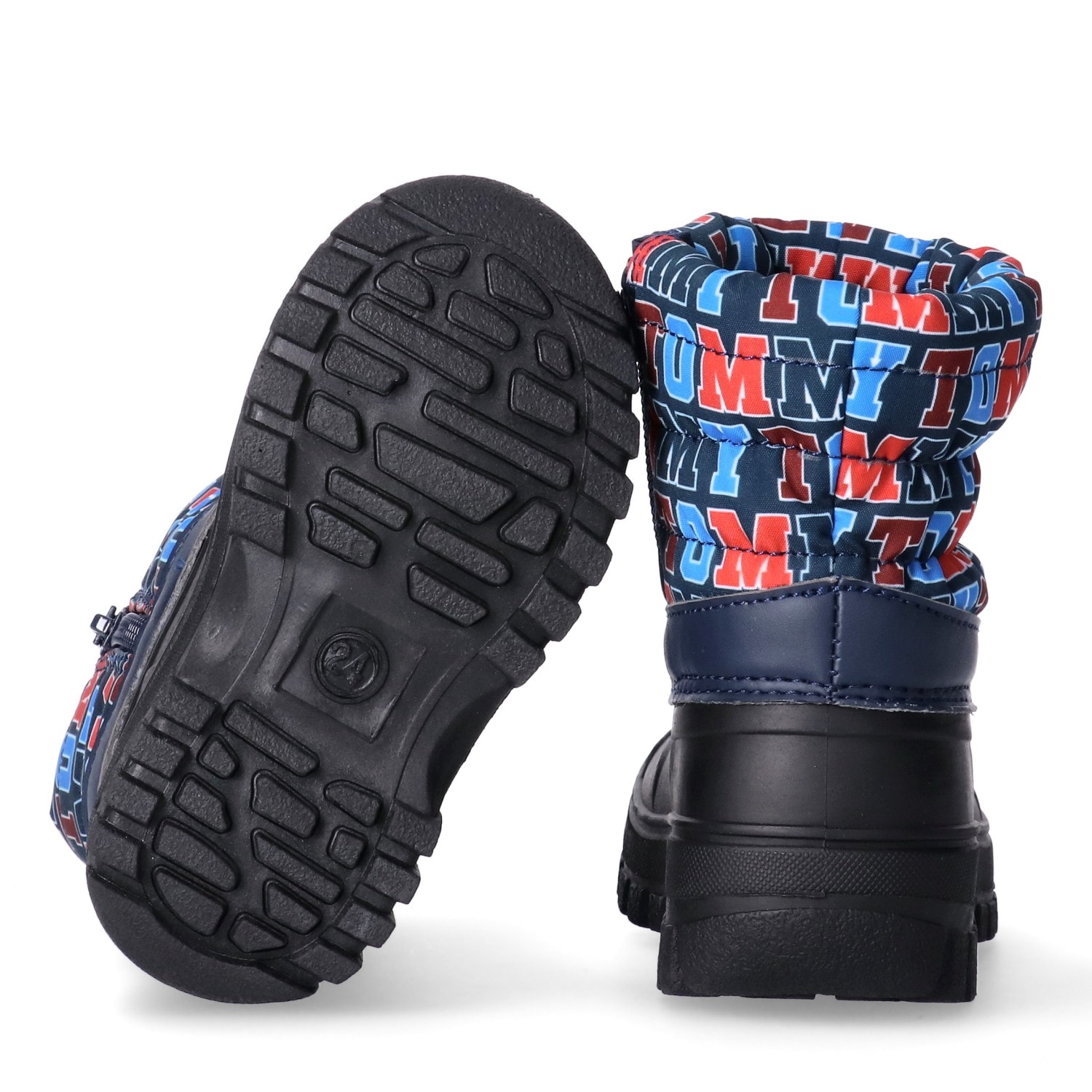 Tommy Hilfiger Winterboots  Winterstiefel, Kindergartenschuh mit bunten Tommy-Buchstaben