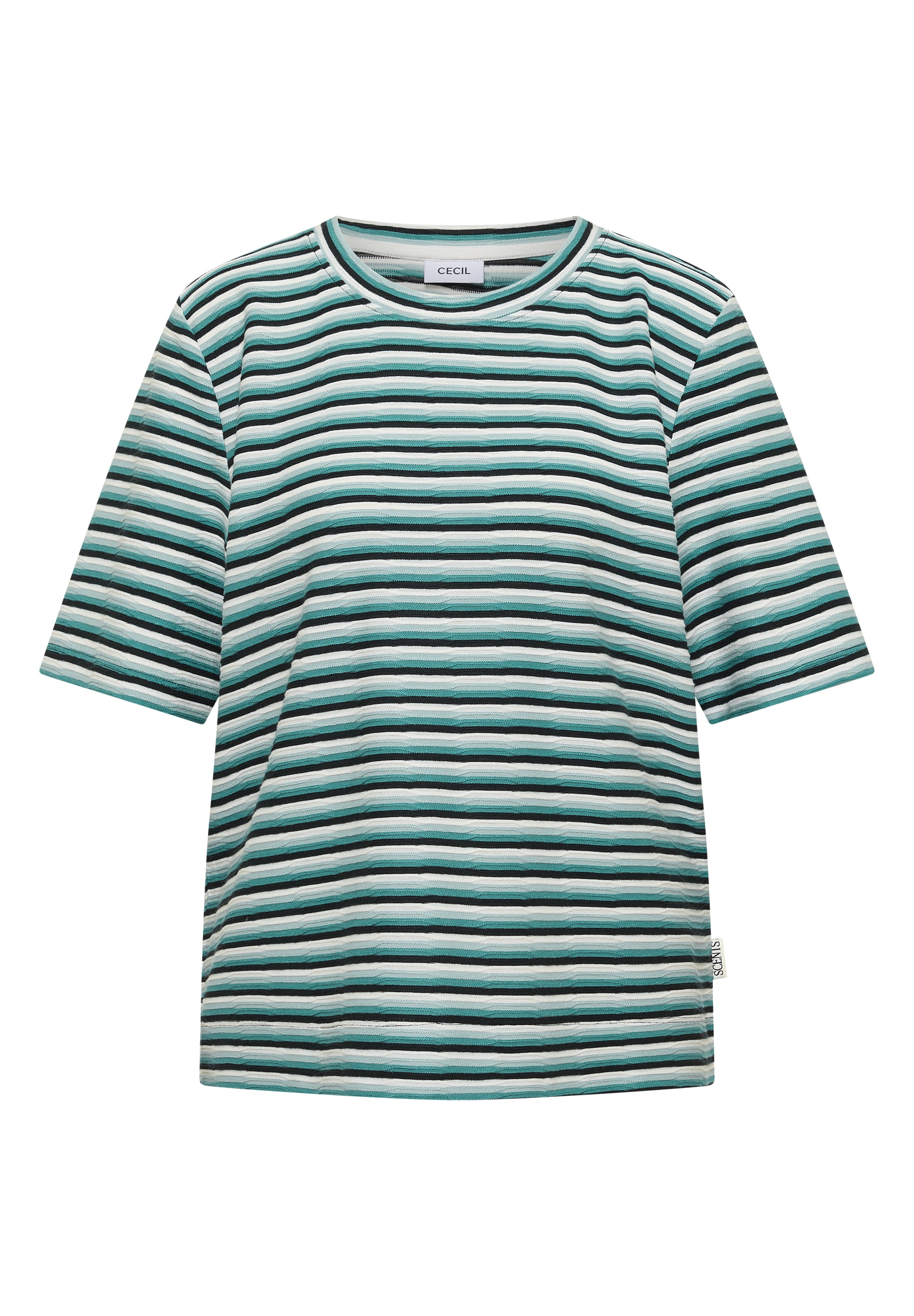 Cecil Print-Shirt im Streifendesign