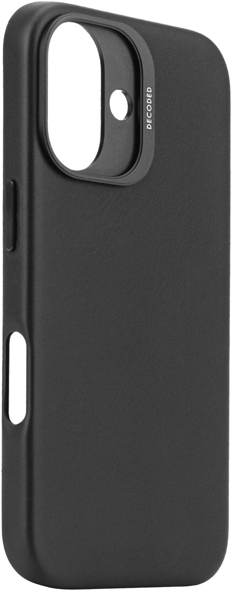 DECODED Smartphone-Hülle »Leather Backcover iPhone 16«, iPhone 16, 15,5 cm (6,1 Zoll)