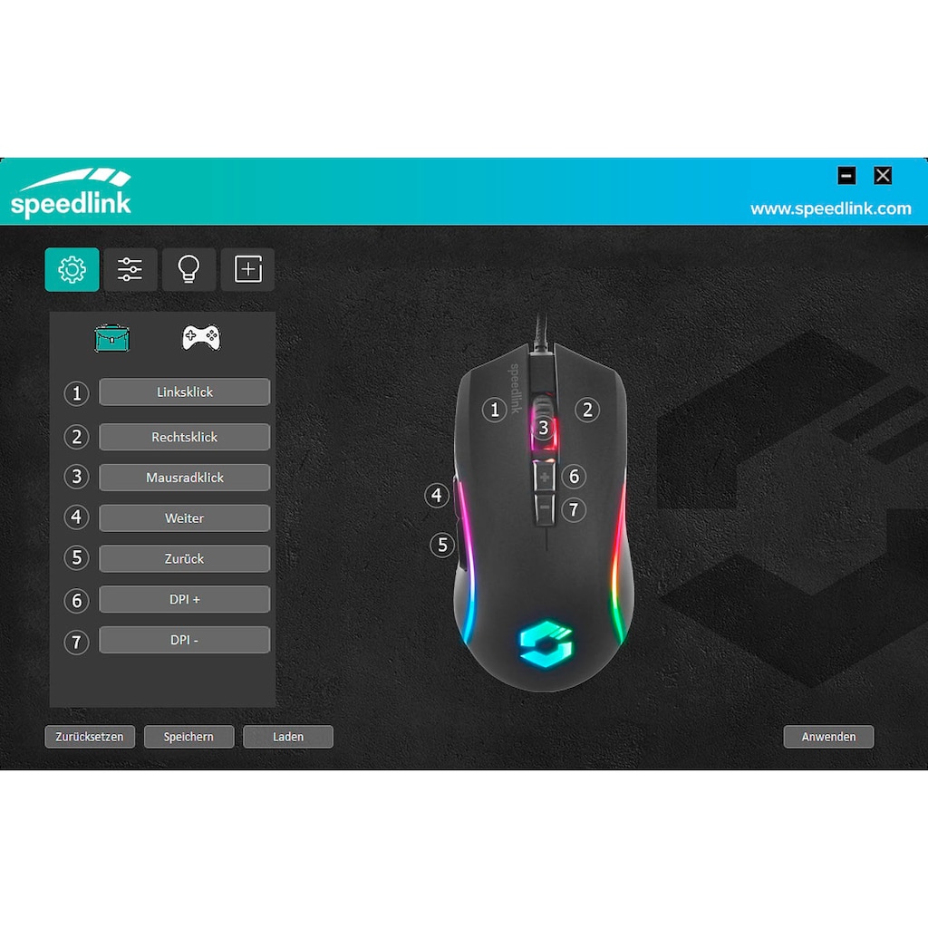 Speedlink Gaming-Maus »ZAVOS«