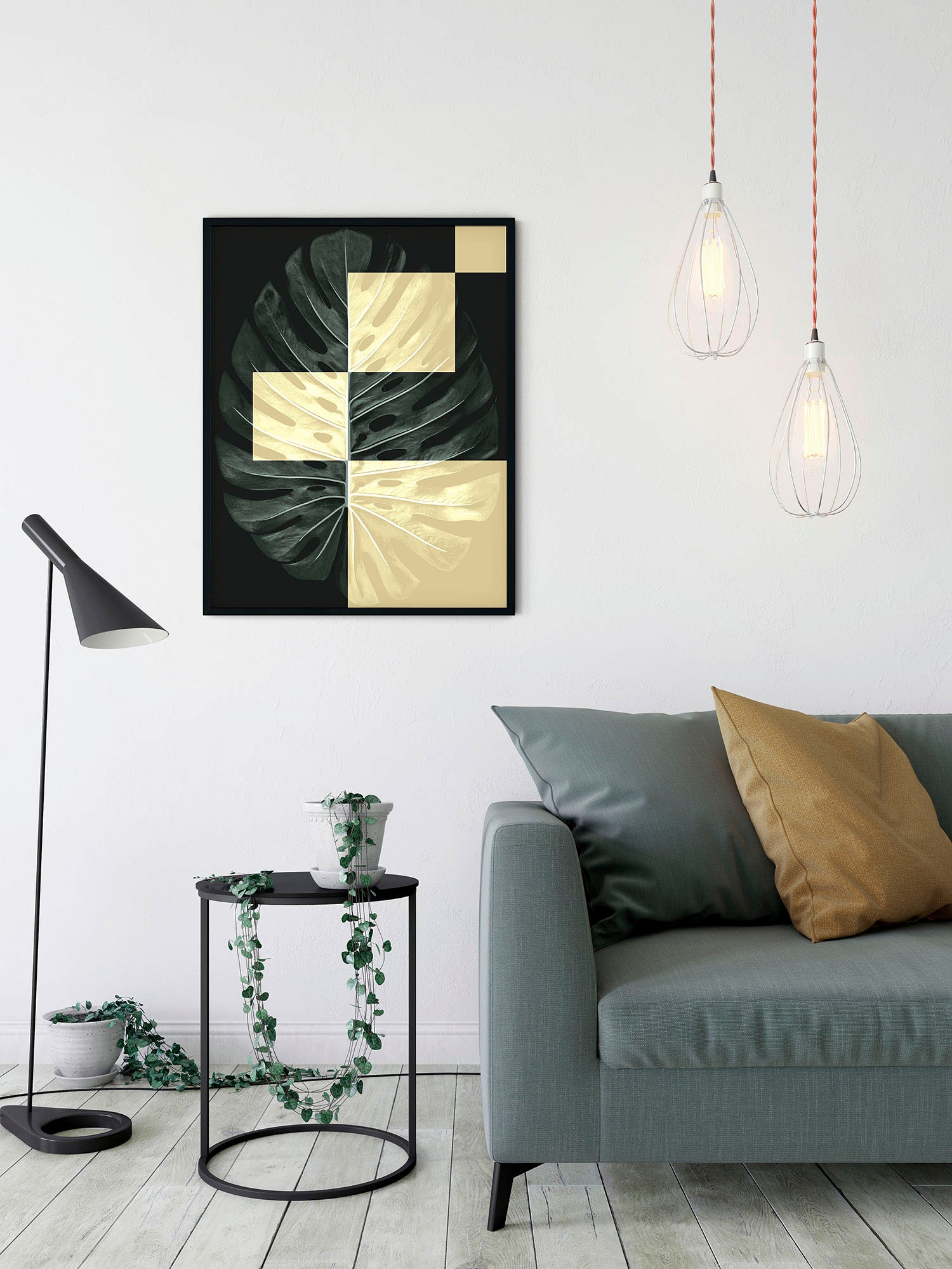 Komar Bild "Monstera Theatre" Disney 1 Stk. tlg. Wandbild zur Dekoration - günstig online kaufen