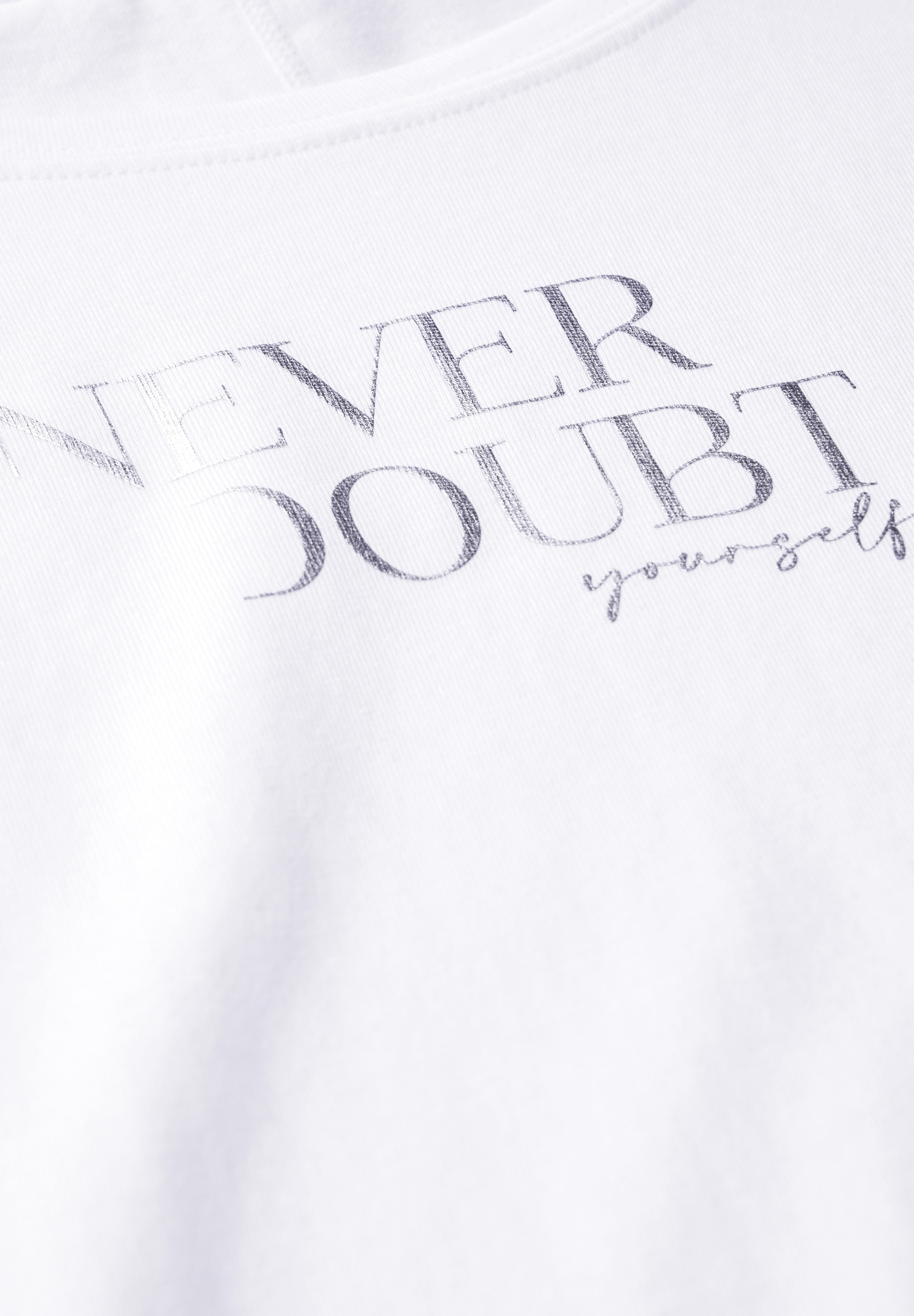 STREET ONE T-Shirt, mit Rundhalsausschnitt