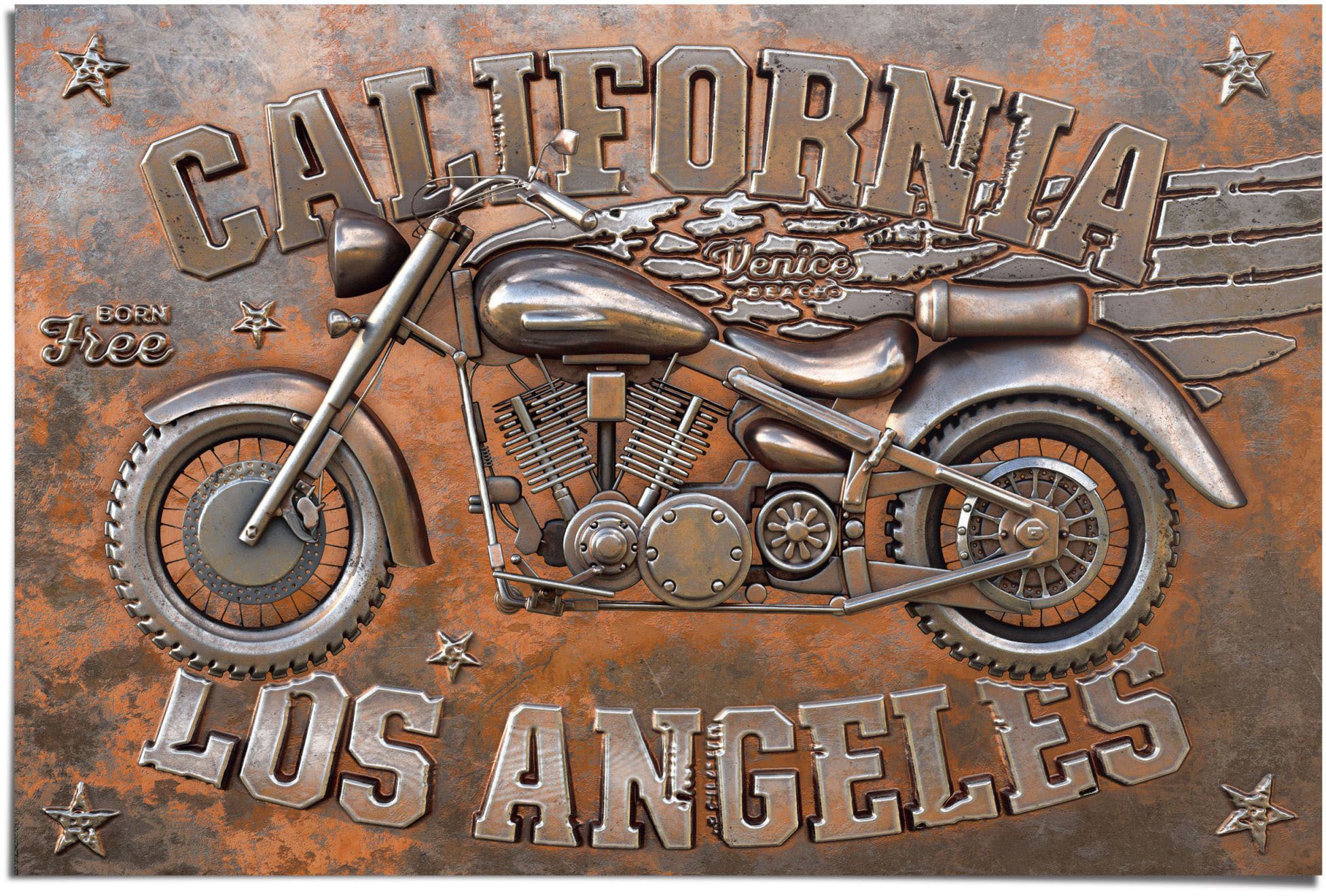 Reinders Poster "Born Free Bikers", (1 St.) günstig online kaufen