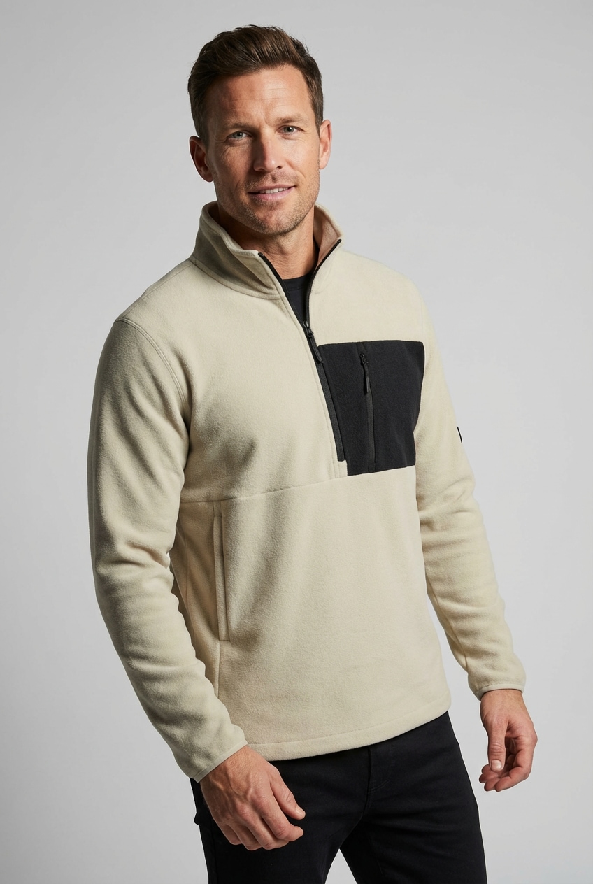 Icepeak Fleecepullover "ICEPEAK CREIL", mit Stehkragen, normale Passform, in den Größen S bis XXXL