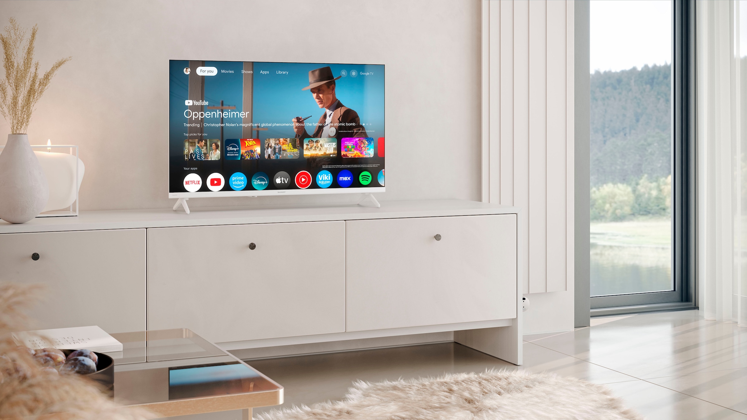 Sharp LED-Fernseher »1T-C32HFx« 80 cm/32 ″ Smart-TV