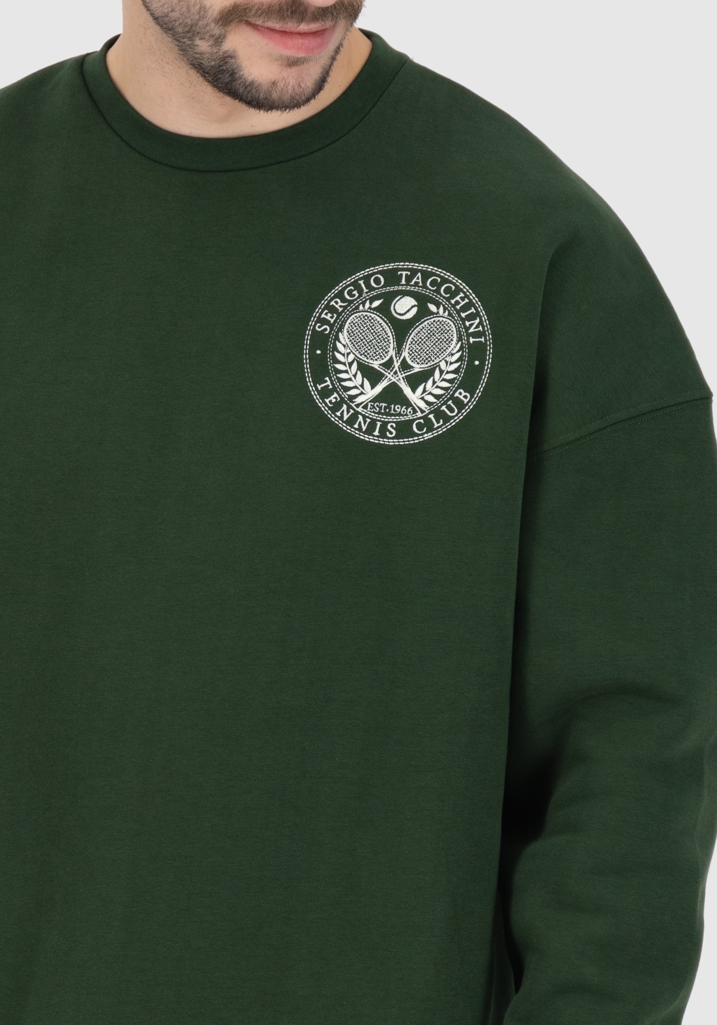 Sergio Tacchini Sweatshirt »CIRCOLO SWEATER_ Herren«, Sweatshirt Herren, Pullover, Retro, Sportshirt, Outdoor, Sale
