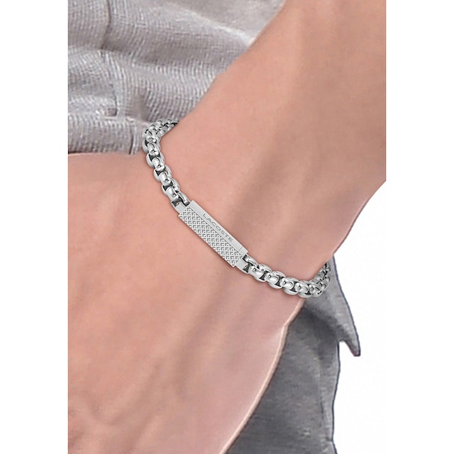 Lacoste Armband »Schmuck Edelstahl Armband Venezianerkette L'ESSENTIEL«,  mit Lacoste Krokodil - zu Hoodie, Shirt, Polo, Jeans, Jacke, Sneaker! ▷  bestellen | BAUR