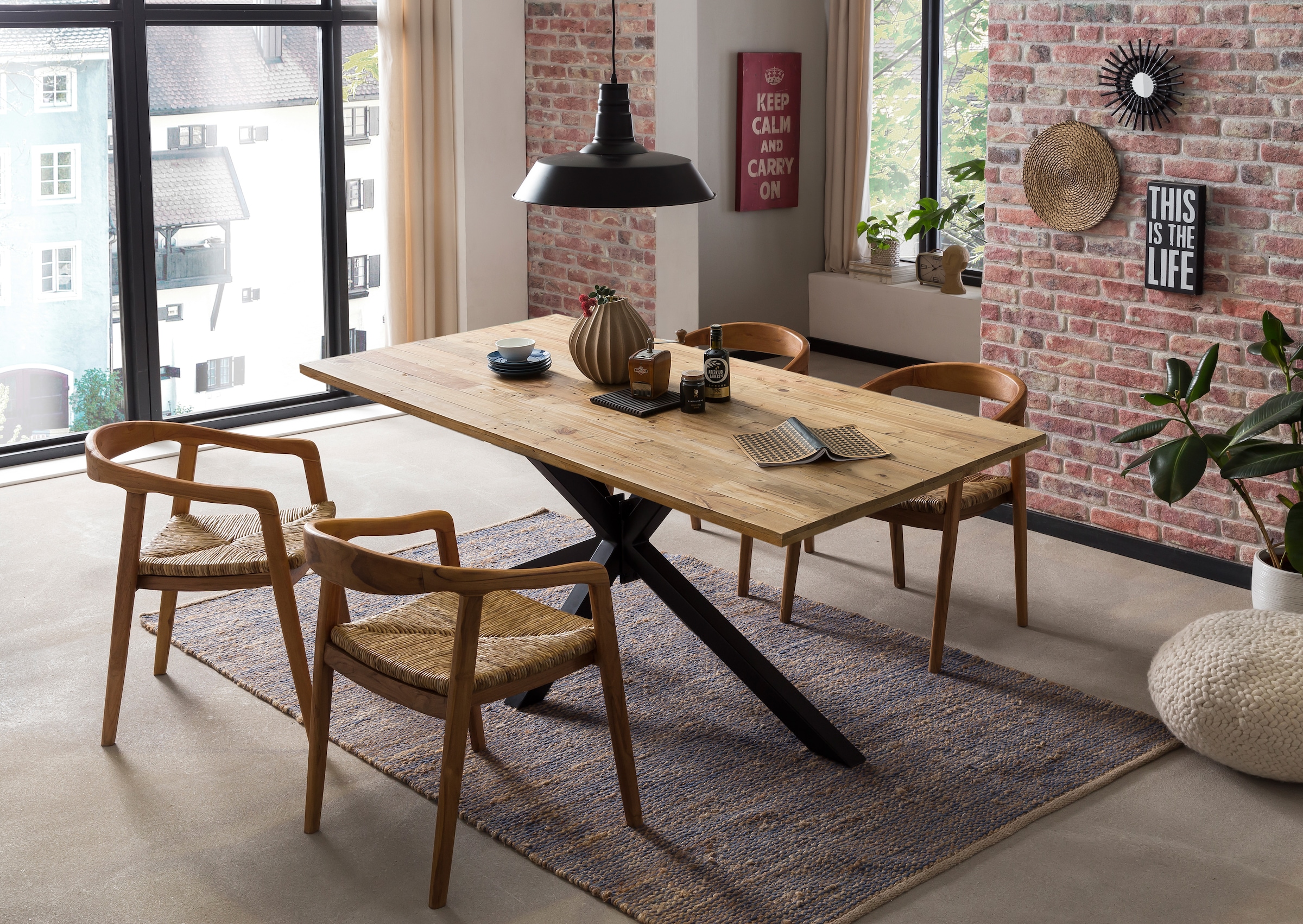 SIT Tischbein 1 Stk. tlg. sternförmig