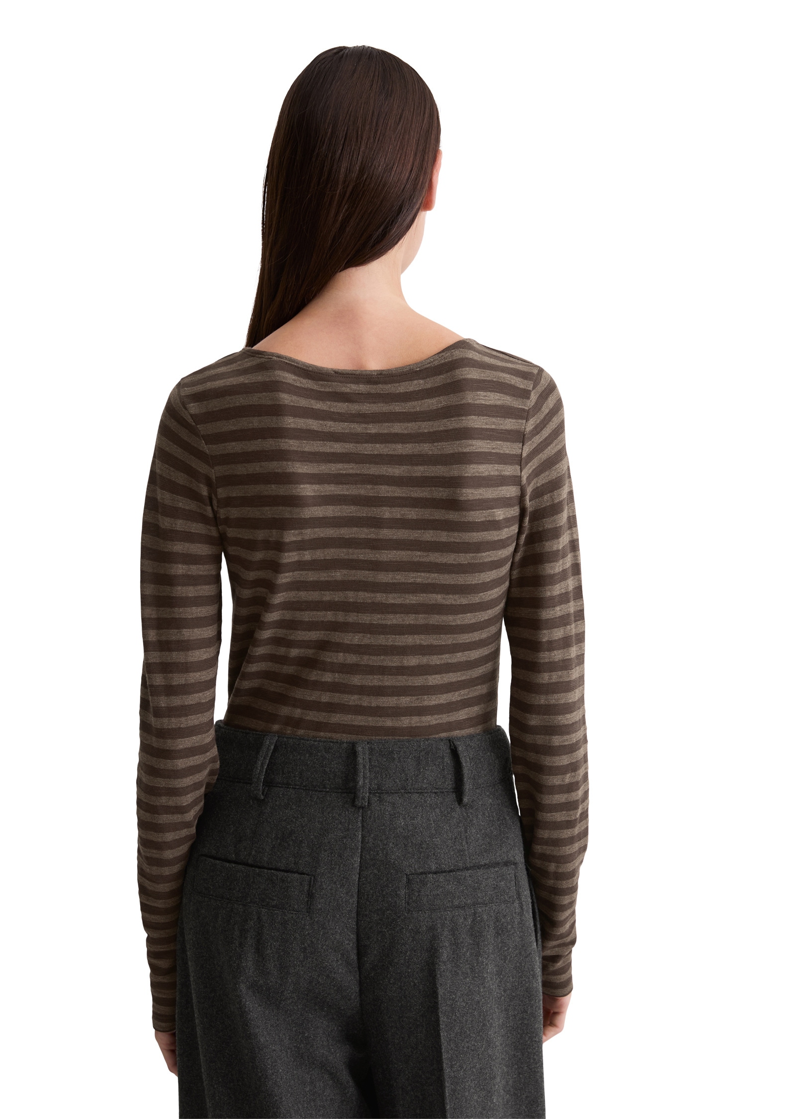 Marc O'Polo Langarmshirt »aus Slubjersey«