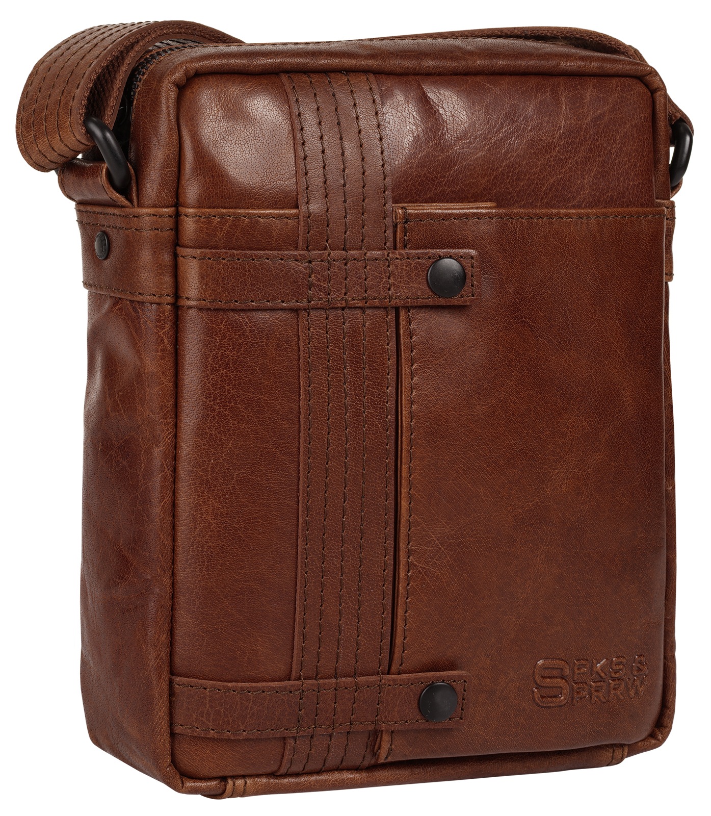 Spikes & Sparrow Umhängetasche echt Leder günstig online kaufen