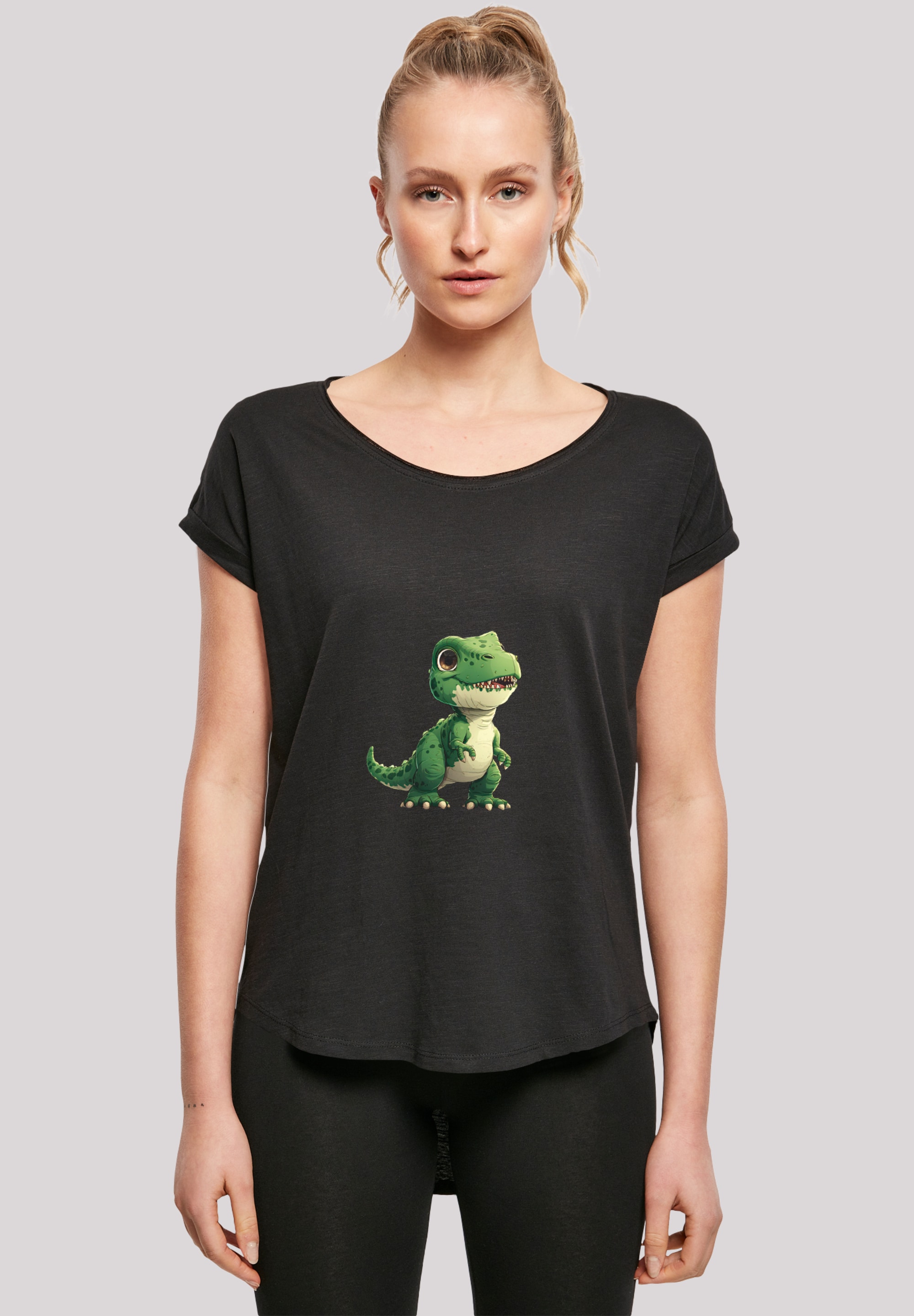 F4NT4STIC T-Shirt "Süßer grüner Dino", Premium Qualität günstig online kaufen