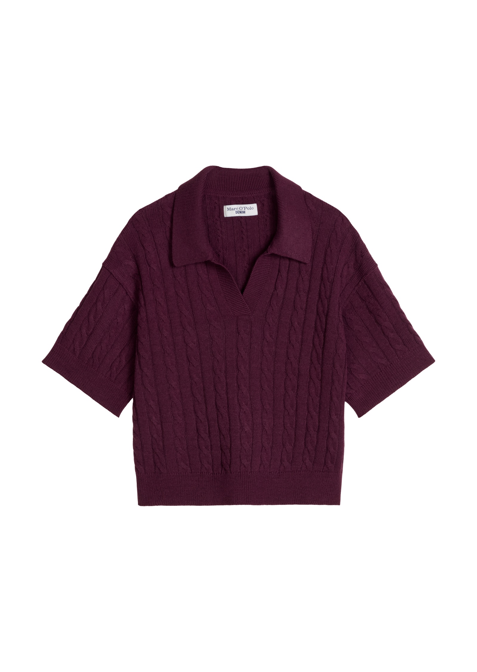 Marc O'Polo DENIM Poloshirt »aus softem Schurwolle-Mix«