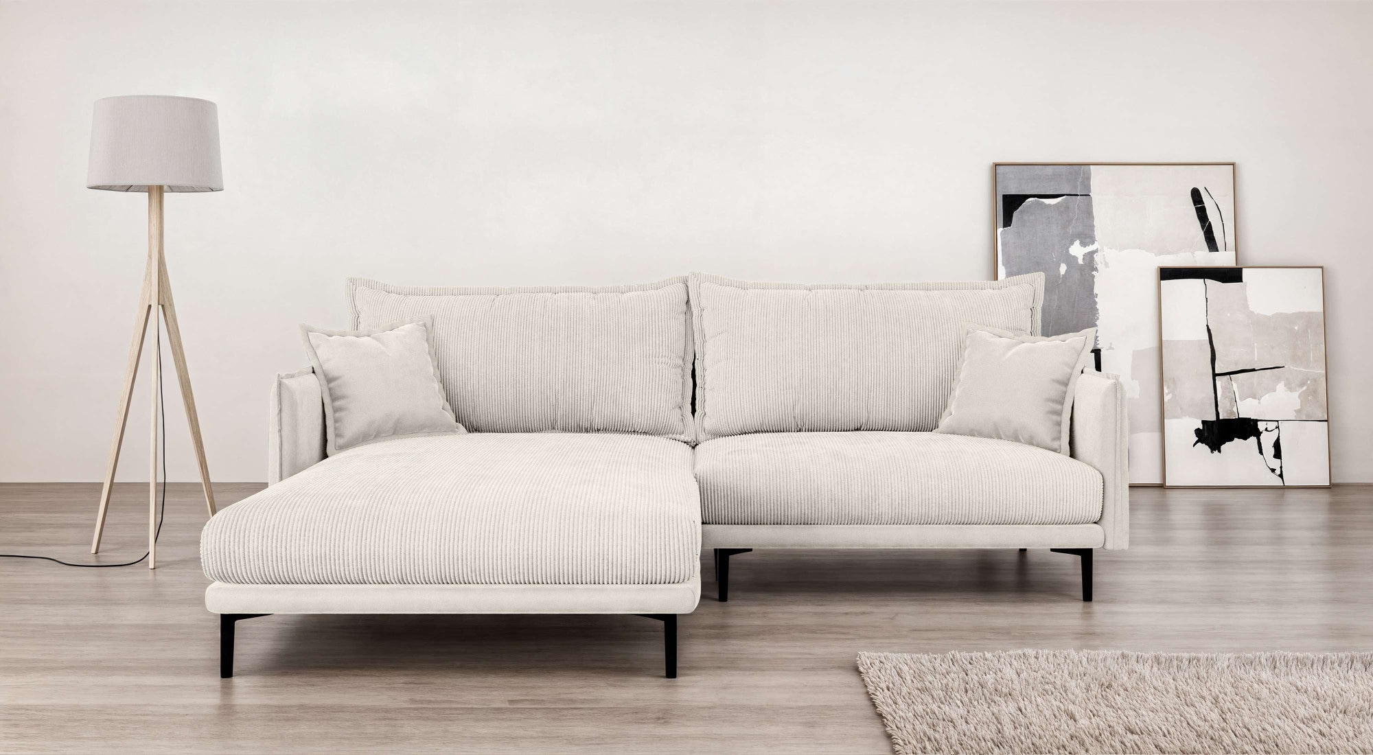 INOSIGN Ecksofa "ALEXANDRIA mit Recamiere rechts oder links bestellbar, mod günstig online kaufen