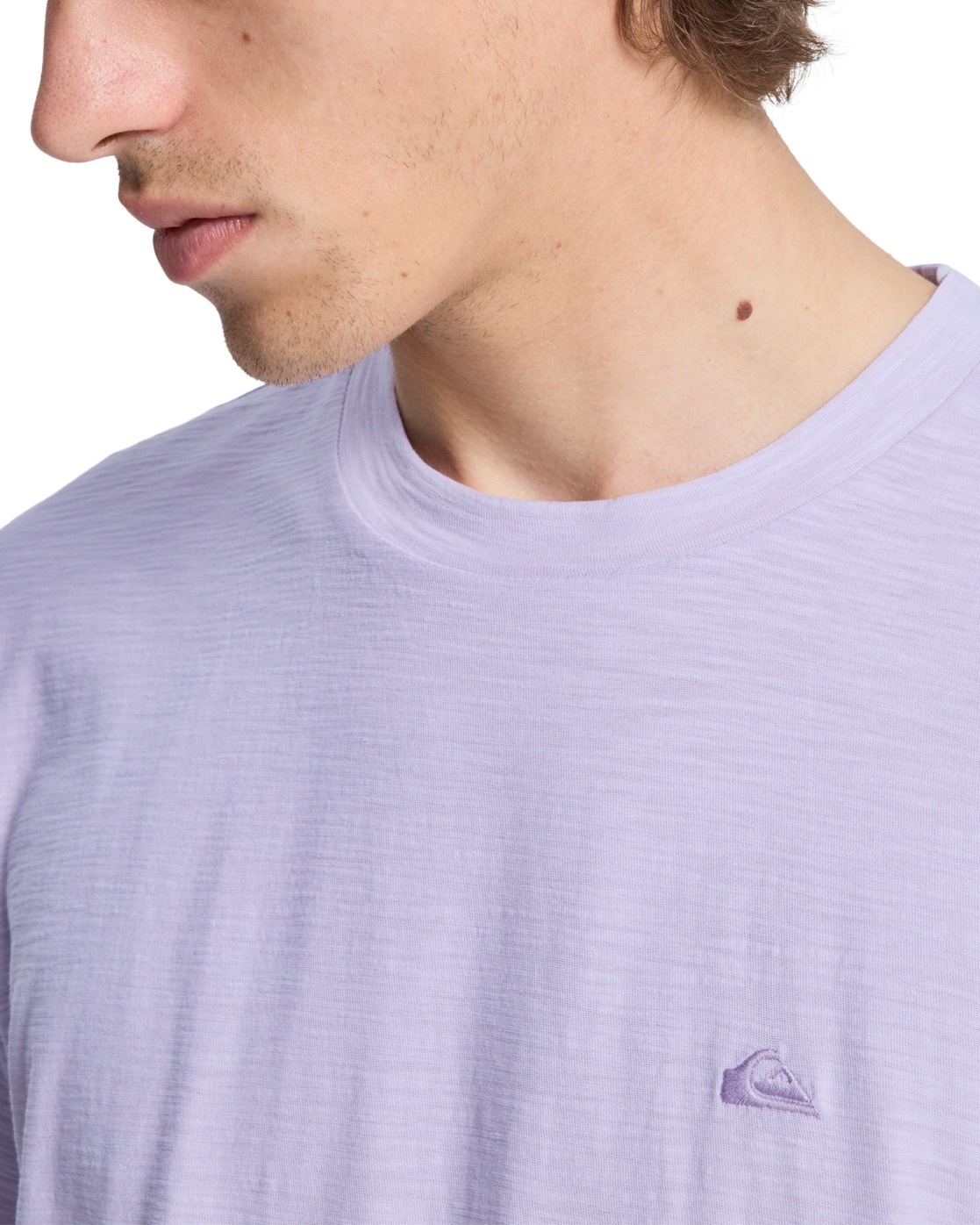 Sporttop QUIKSILVER "Slub Roundneck", Herren, Gr. L, orchid petal, Obermaterial: 100% Walkfrottier;, Tops Sporttop 3