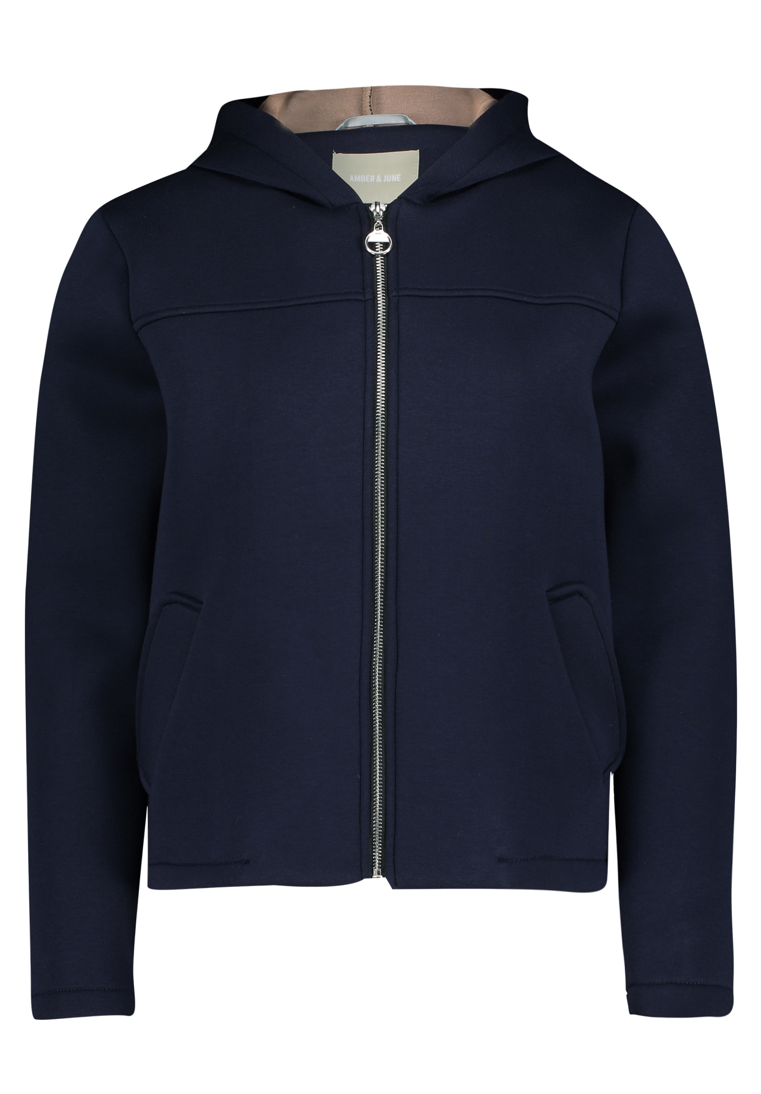 Amber & June Outdoorjacke »Amber & June Übergangsjacke mit Kapuze«, mit Kapuze