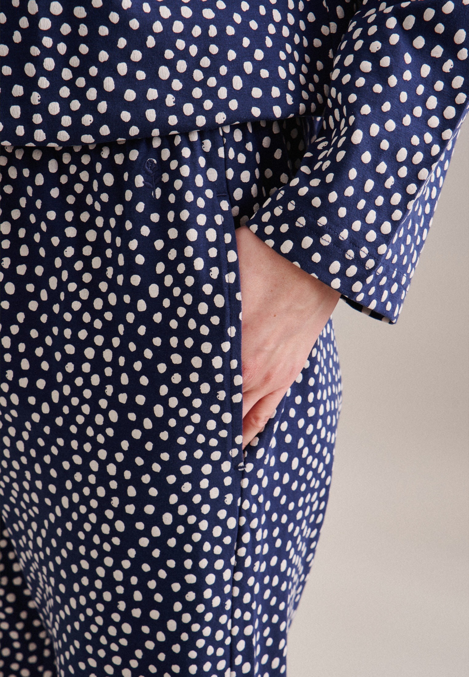 seidensticker Pyjama »Schwarze Rose«