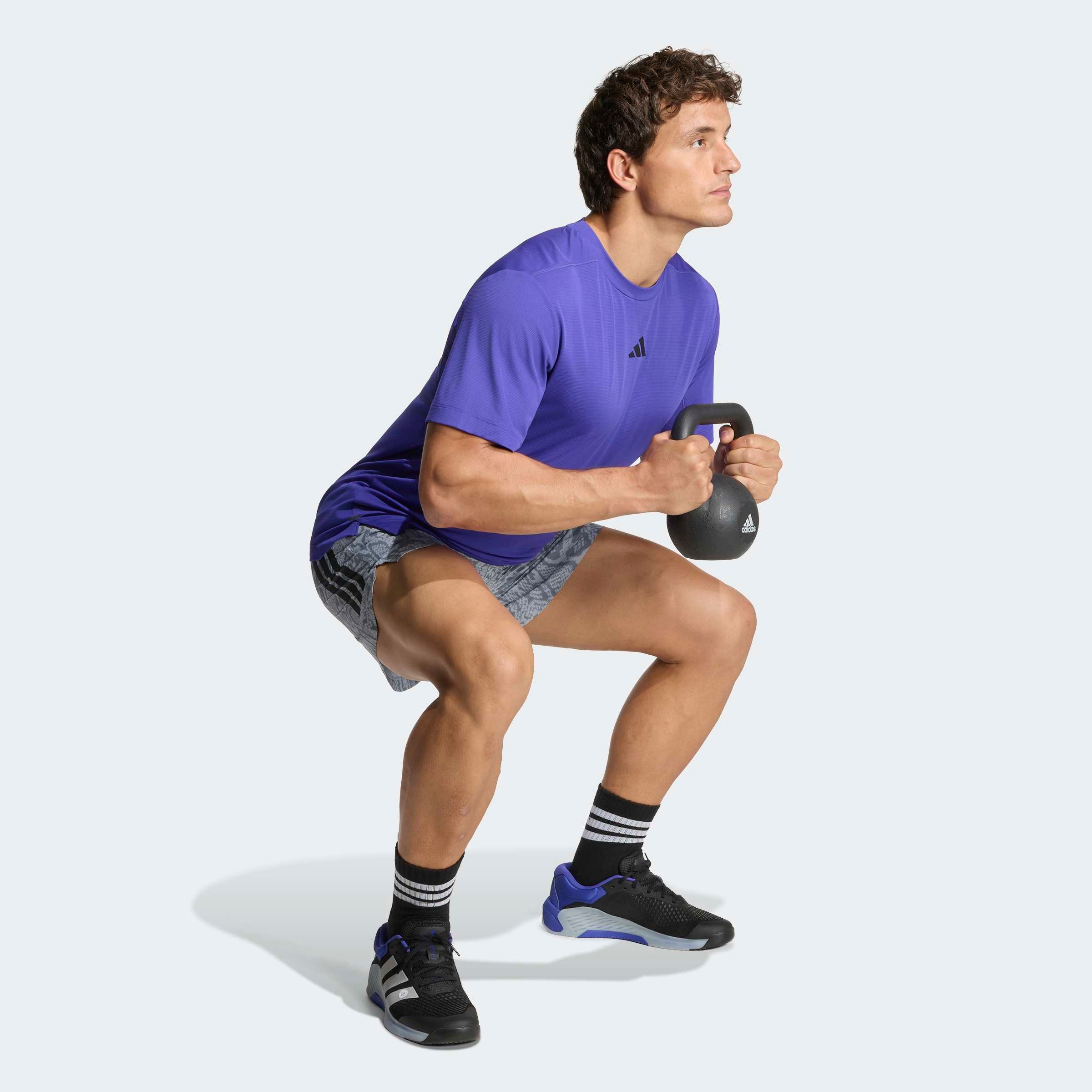 adidas Performance T-Shirt »D4T POWER TEE« mit Rundhalsausschnitt, ohne Verschluss, normale Länge