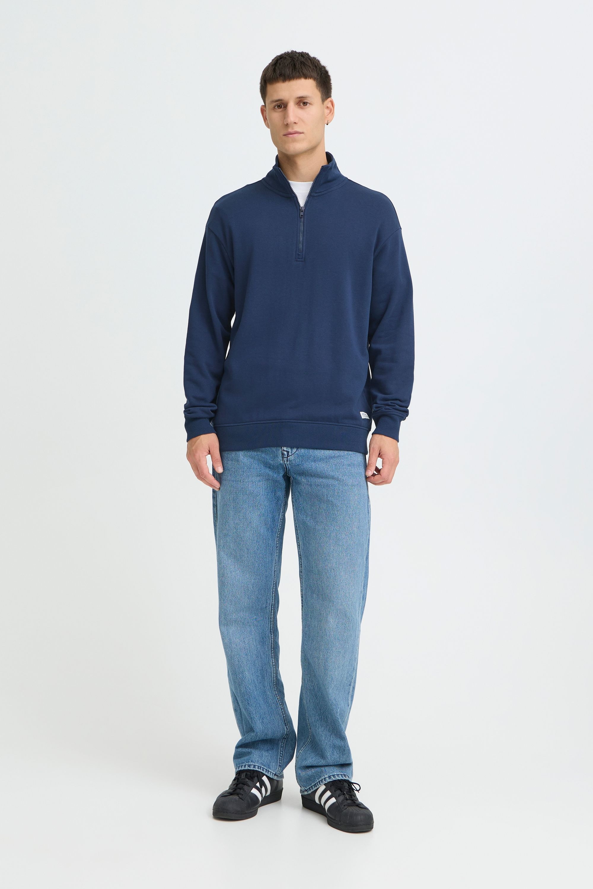 Thumbnail - Blend Longpullover "BHMBriso" Klassischer Sweat-Troyer