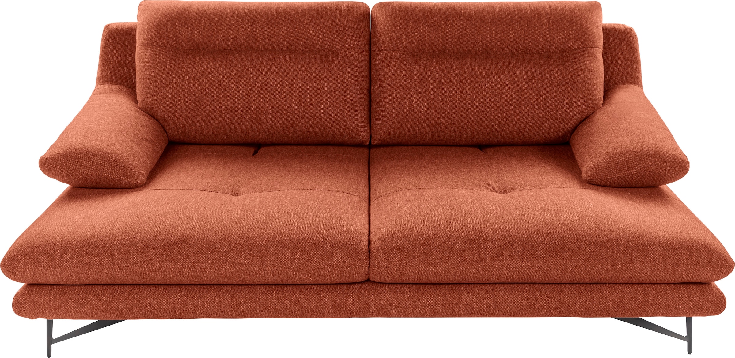 CALIA ITALIA 2-Sitzer »Cezanne, italienisches Designsofa mit erstklassigem Sitzkomfort«, wahlweise mit Sitztiefenverstellung
