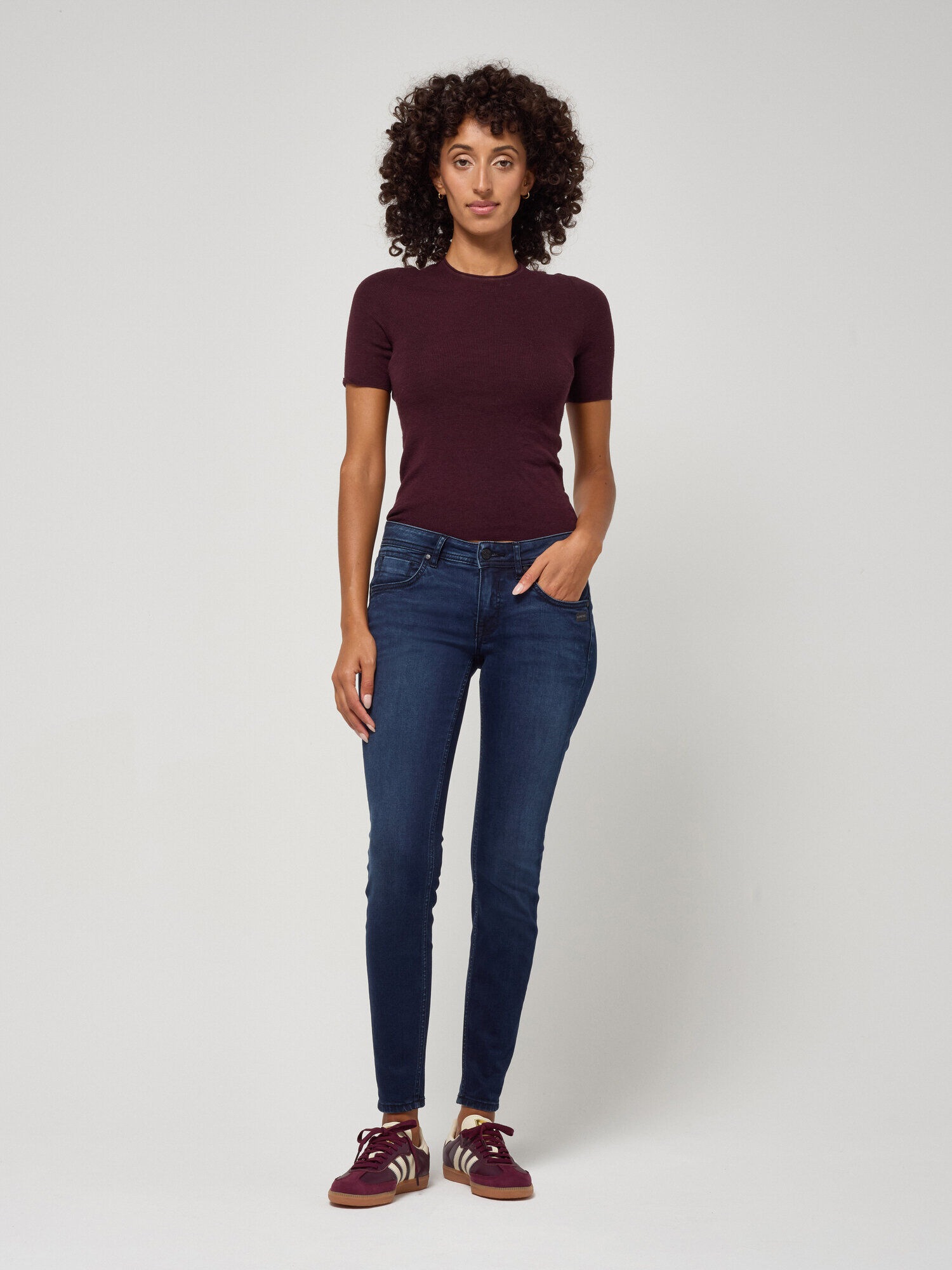GANG 5-Pocket-Jeans »94FAITH CROPPED« im 5-Pocket-Style