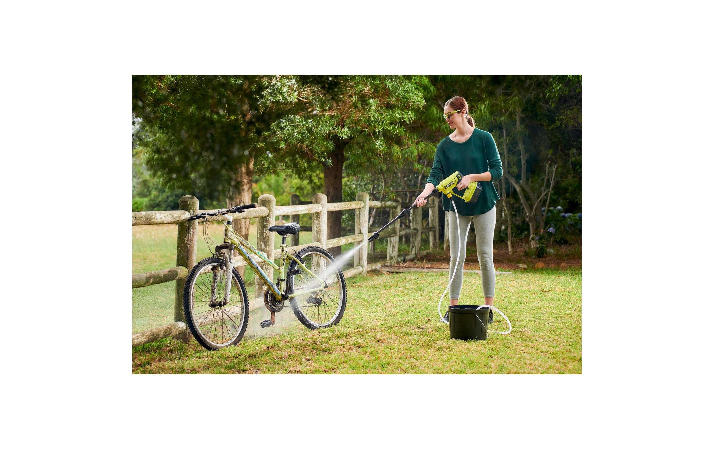 RYOBI Akku-Mitteldruckreiniger »RYOBI RY18PW22A-0«