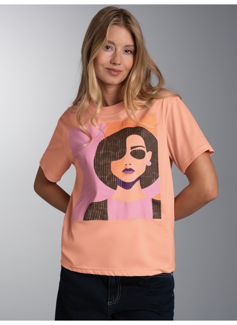 Trigema T-Shirt »TRIGEMA T-Shirt mit grafischem Motiv« 1