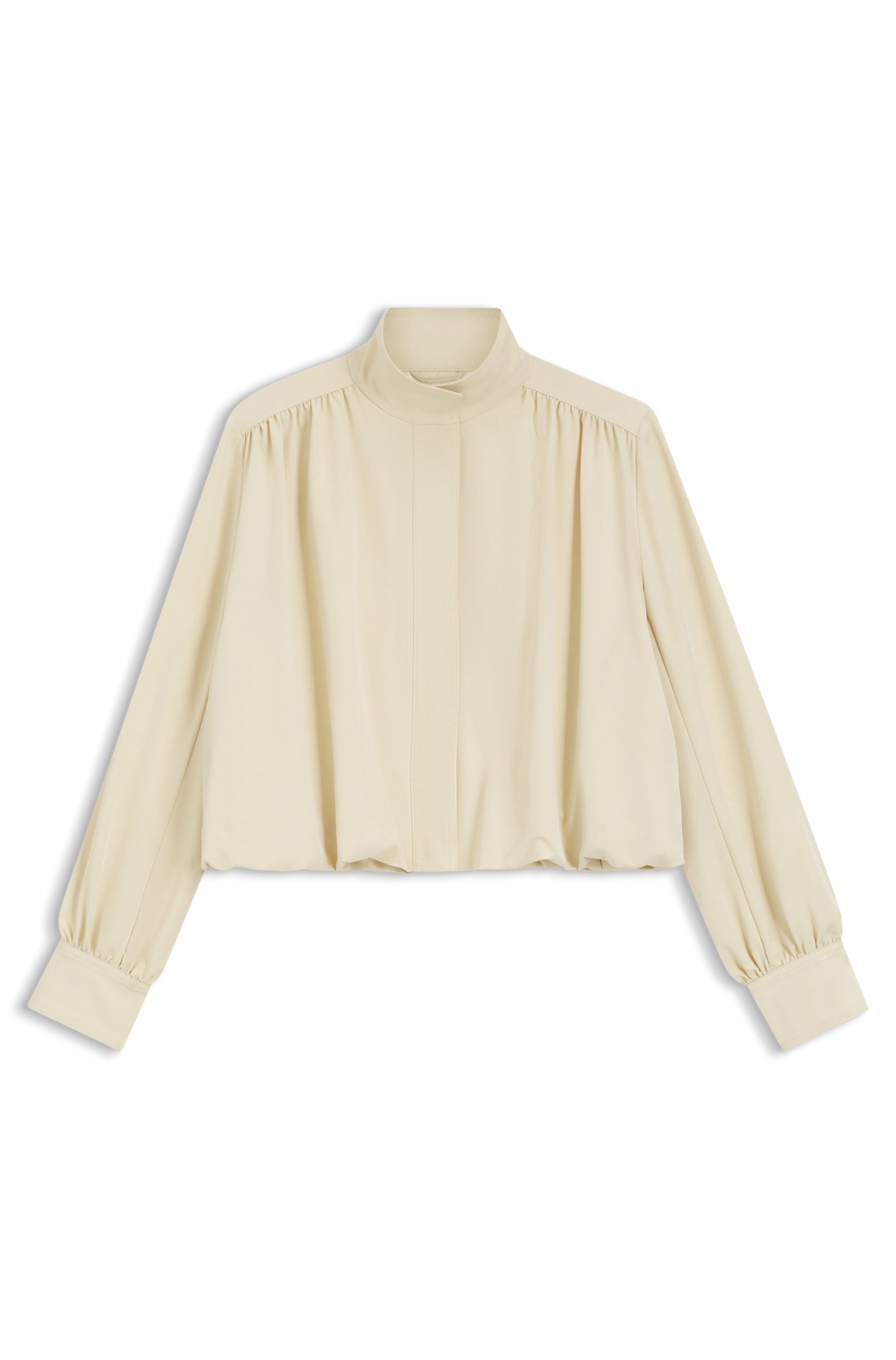 BOSS ORANGE Jackenblazer »Jolea Premium Damenmode« mit Ballon-Saum, Relaxed Fit