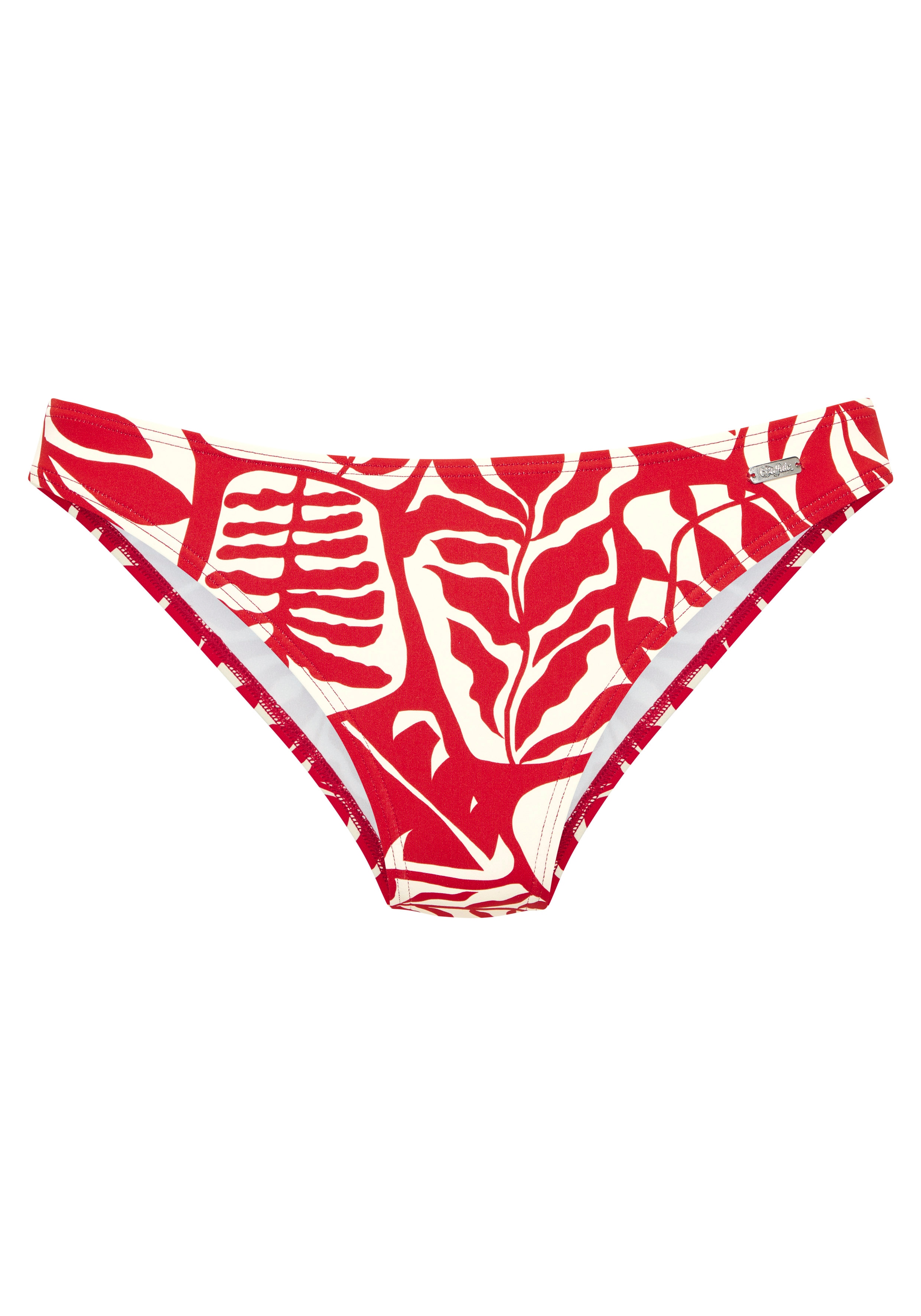 Buffalo Bikini-Hose "Jola" mit modernem Blätterdesign