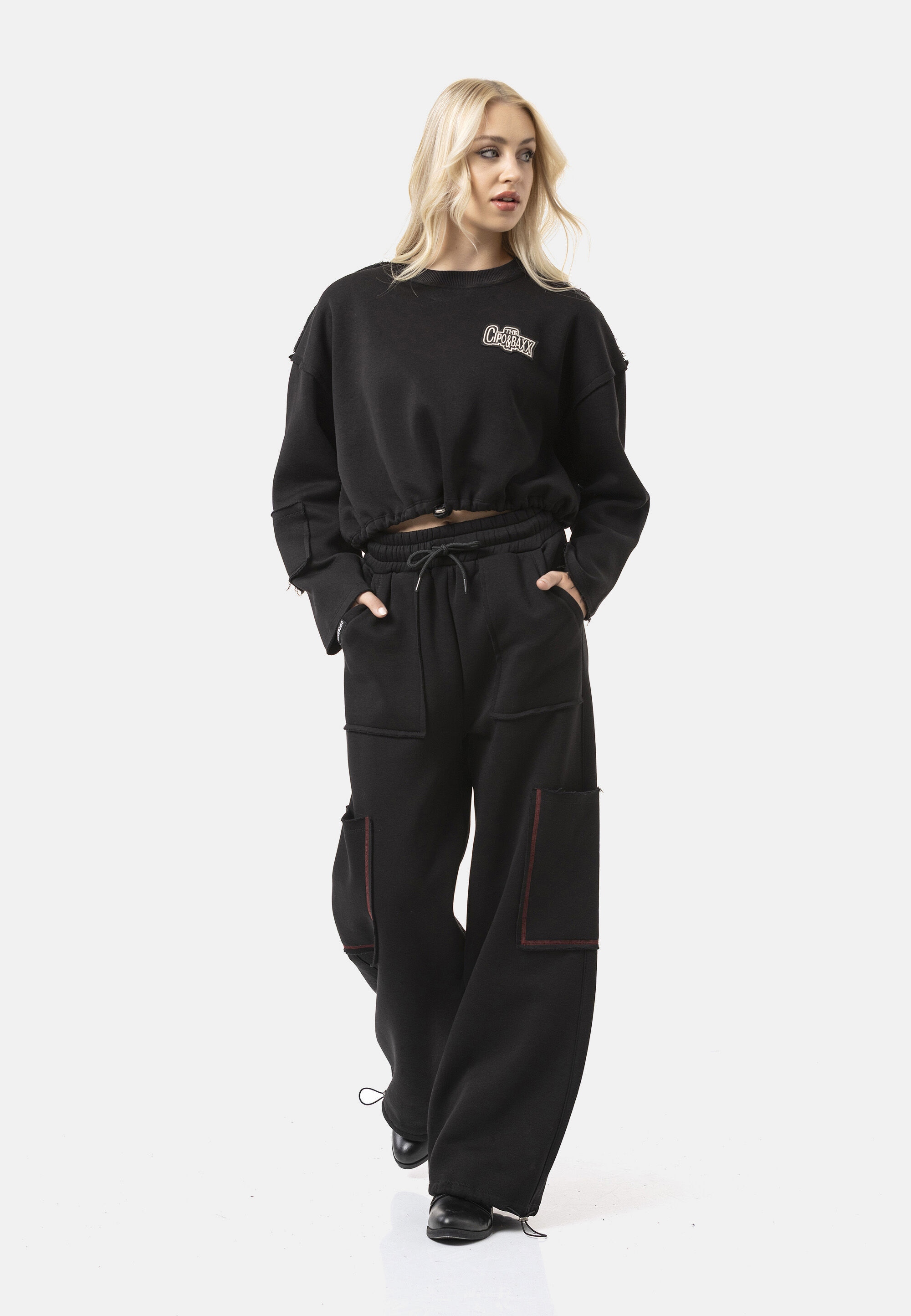 Cipo & Baxx Sweatshirt »WL370«, 1 Stk. hochwertiger Sweatstoff
