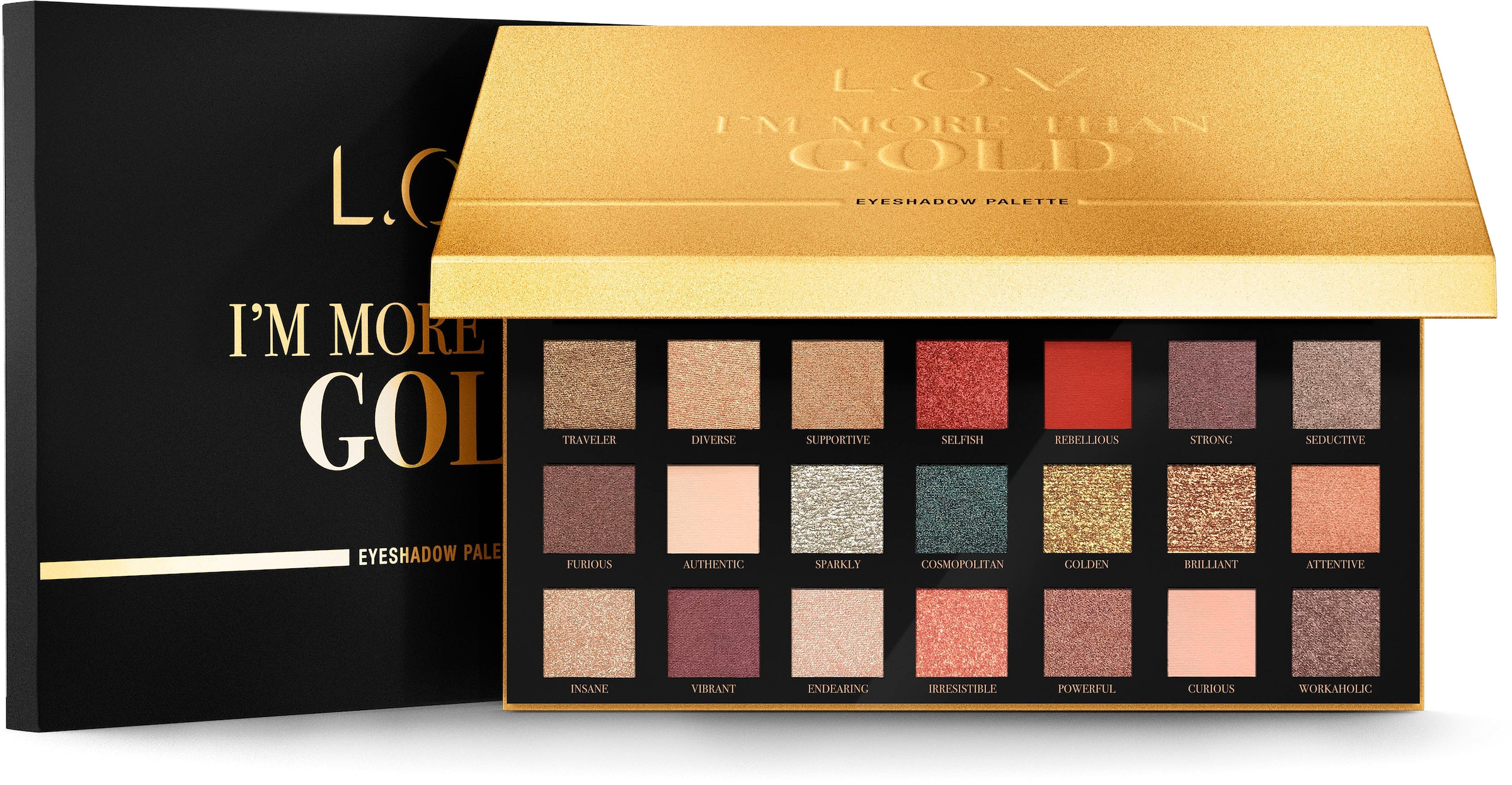 L.O.V Lidschatten-Palette BAUR GOLD« MORE | THAN bestellen »I´M