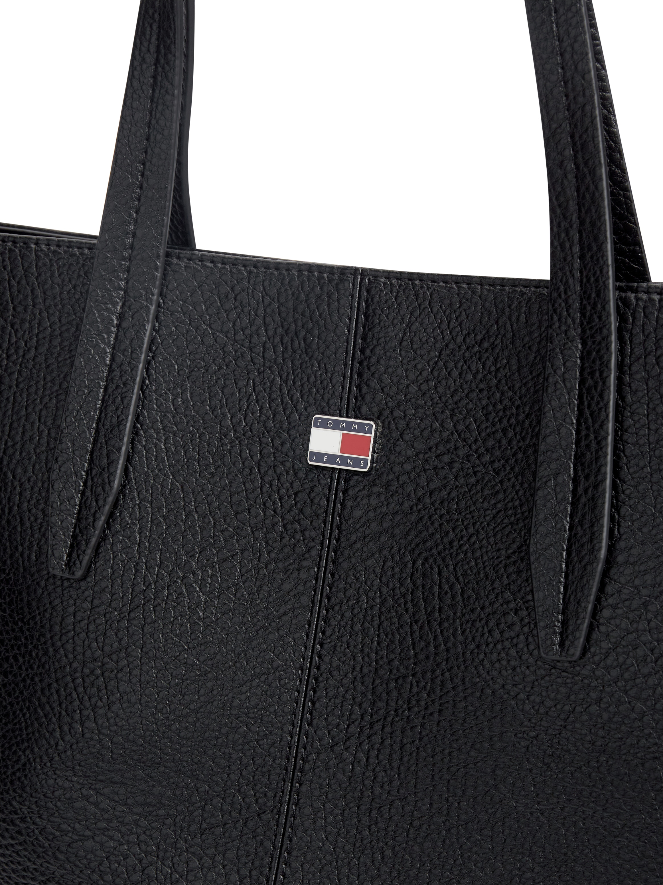 Tommy Jeans Tragetasche »TJW SLOUCHY CITY TOTE« Damen Handtasche, Shopper mit dezenten Ziernähten
