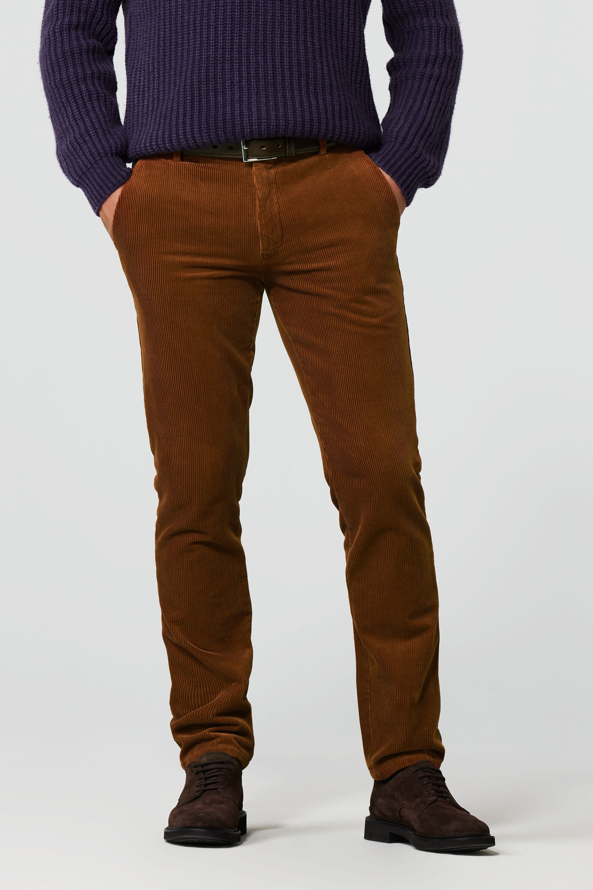 MEYER Chinos "Bonn", Cordhose mit Stretch-Dehnbund günstig online kaufen