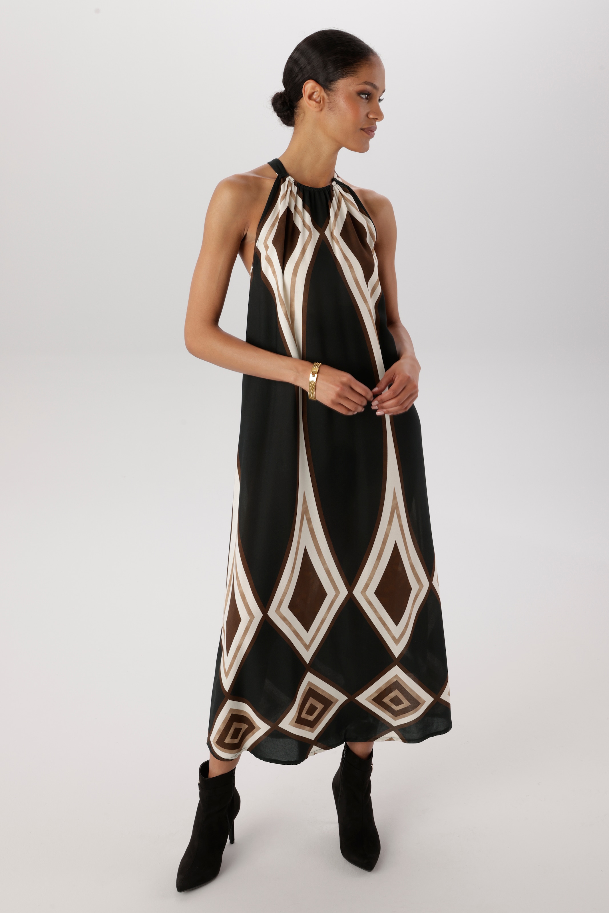 Aniston SELECTED locker fallender Schnitt mit grafischen Muster - NEUE KOLLEKTION